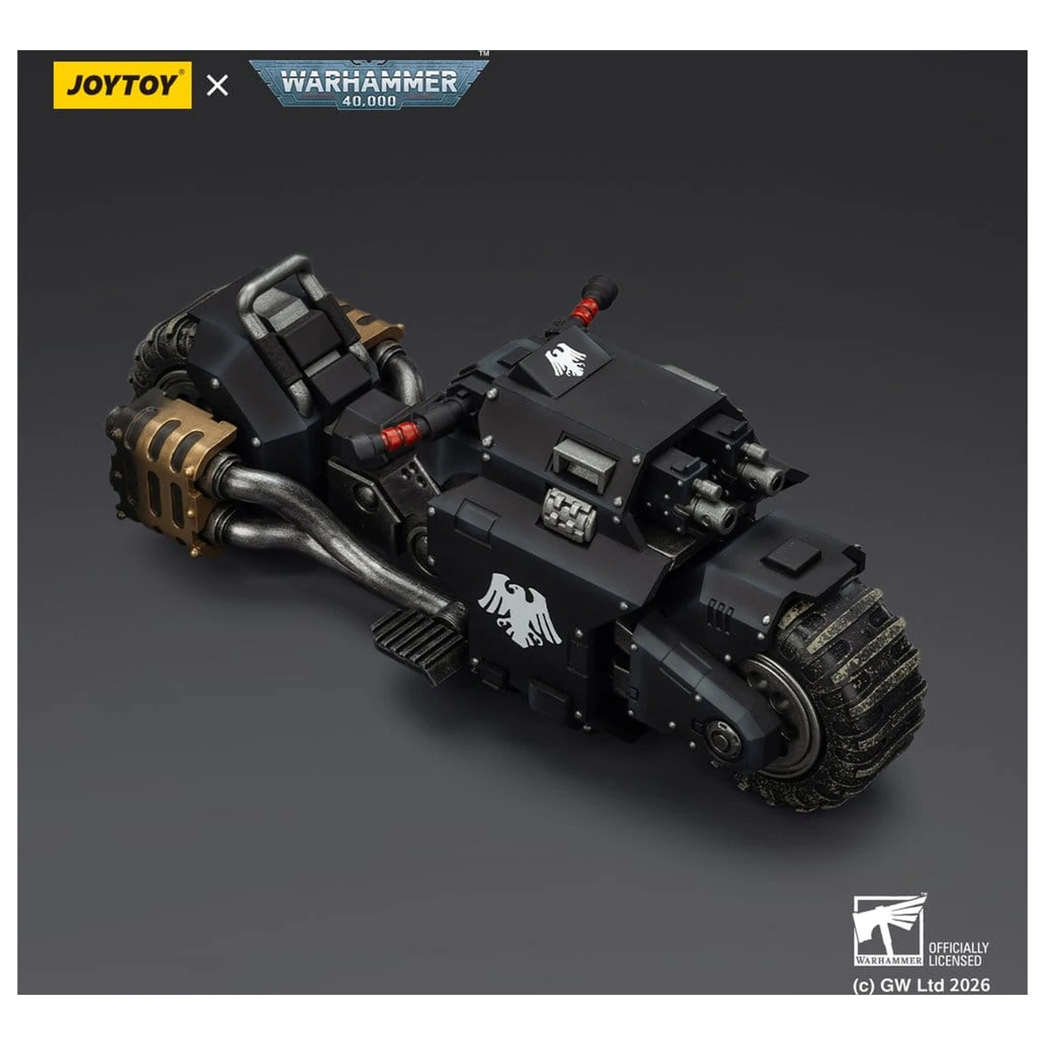 Warhammer 40,000 Raider-pattern borbeni motor Raven Guard s dvostrukim bolt puškama 22 cm fotografija proizvoda