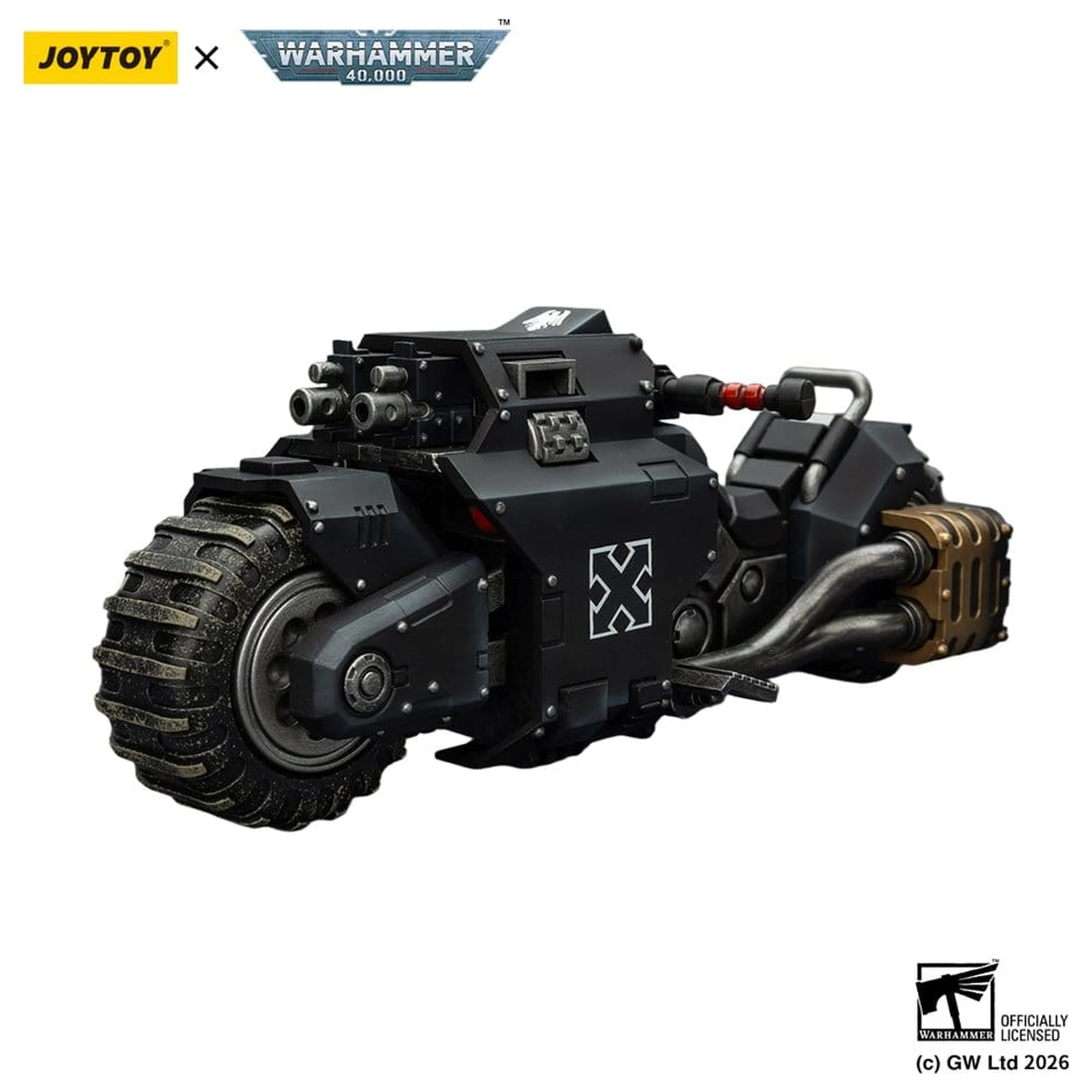Warhammer 40,000 Raider-pattern borbeni motor Raven Guard s dvostrukim bolt puškama 22 cm fotografija proizvoda