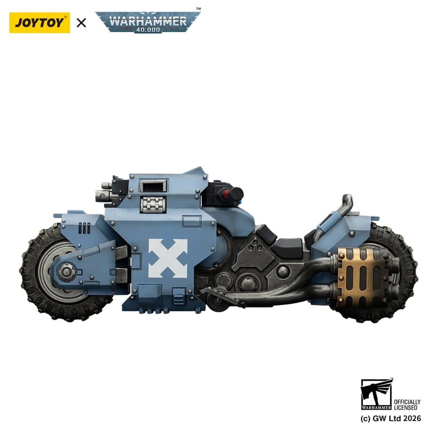 Warhammer 40,000 Borbeni motor "Raider-pattern" Space Wolves s dvostruko spojenim bolt puškama 22 cm fotografija proizvoda