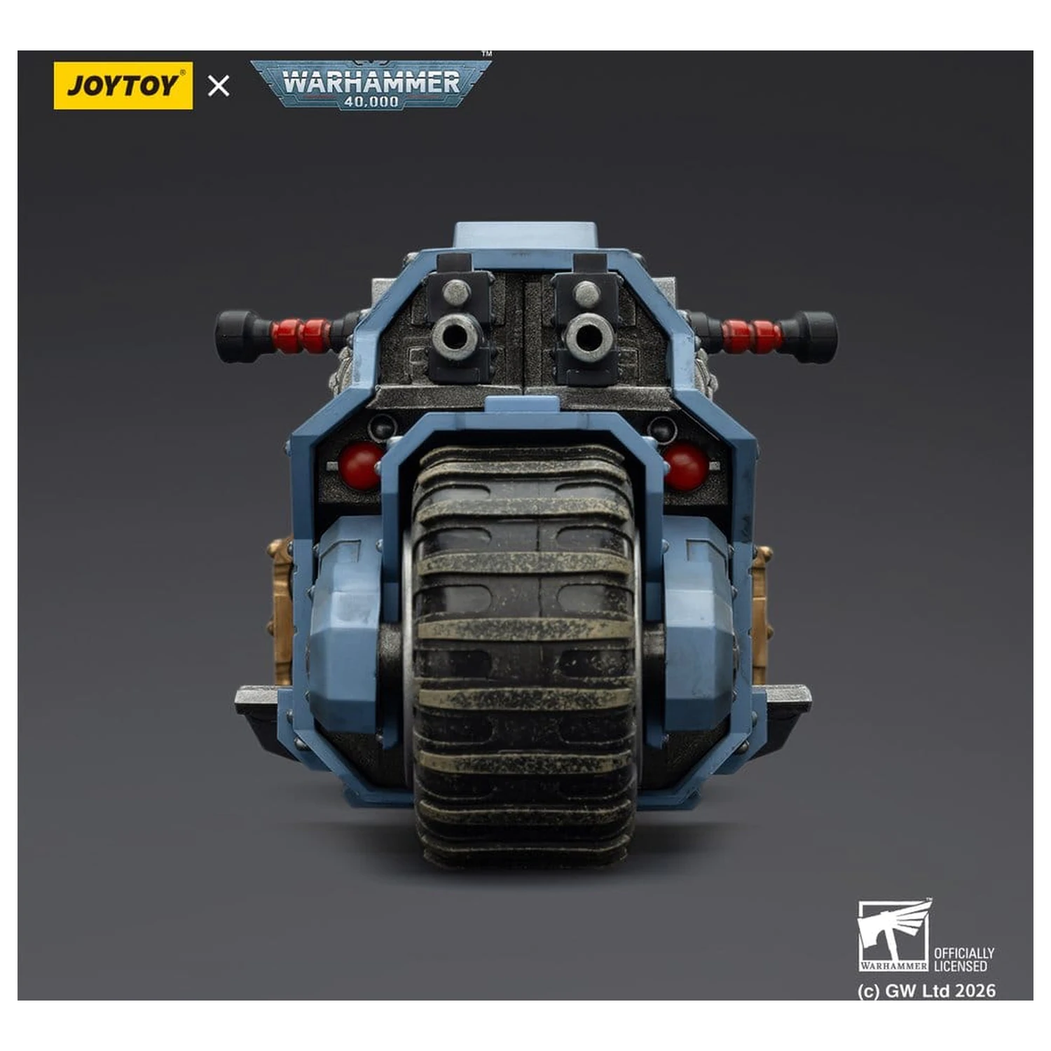 Warhammer 40,000 Borbeni motor "Raider-pattern" Space Wolves s dvostruko spojenim bolt puškama 22 cm fotografija proizvoda