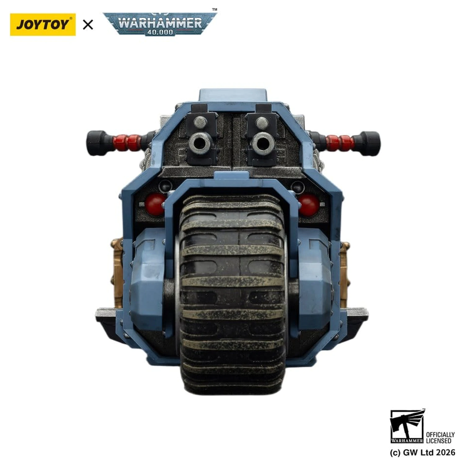 Warhammer 40,000 Borbeni motor "Raider-pattern" Space Wolves s dvostruko spojenim bolt puškama 22 cm fotografija proizvoda