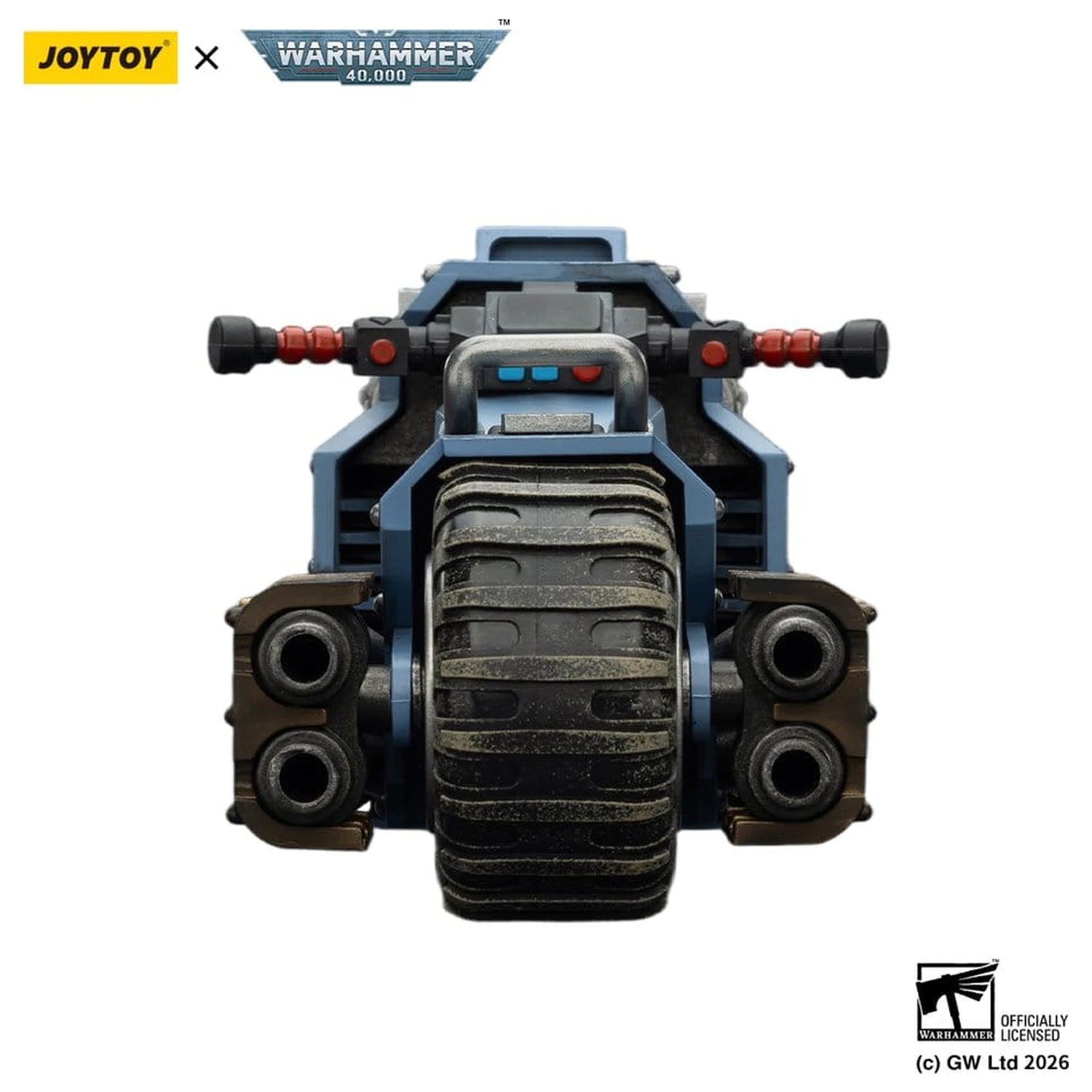 Warhammer 40,000 Borbeni motor "Raider-pattern" Space Wolves s dvostruko spojenim bolt puškama 22 cm fotografija proizvoda
