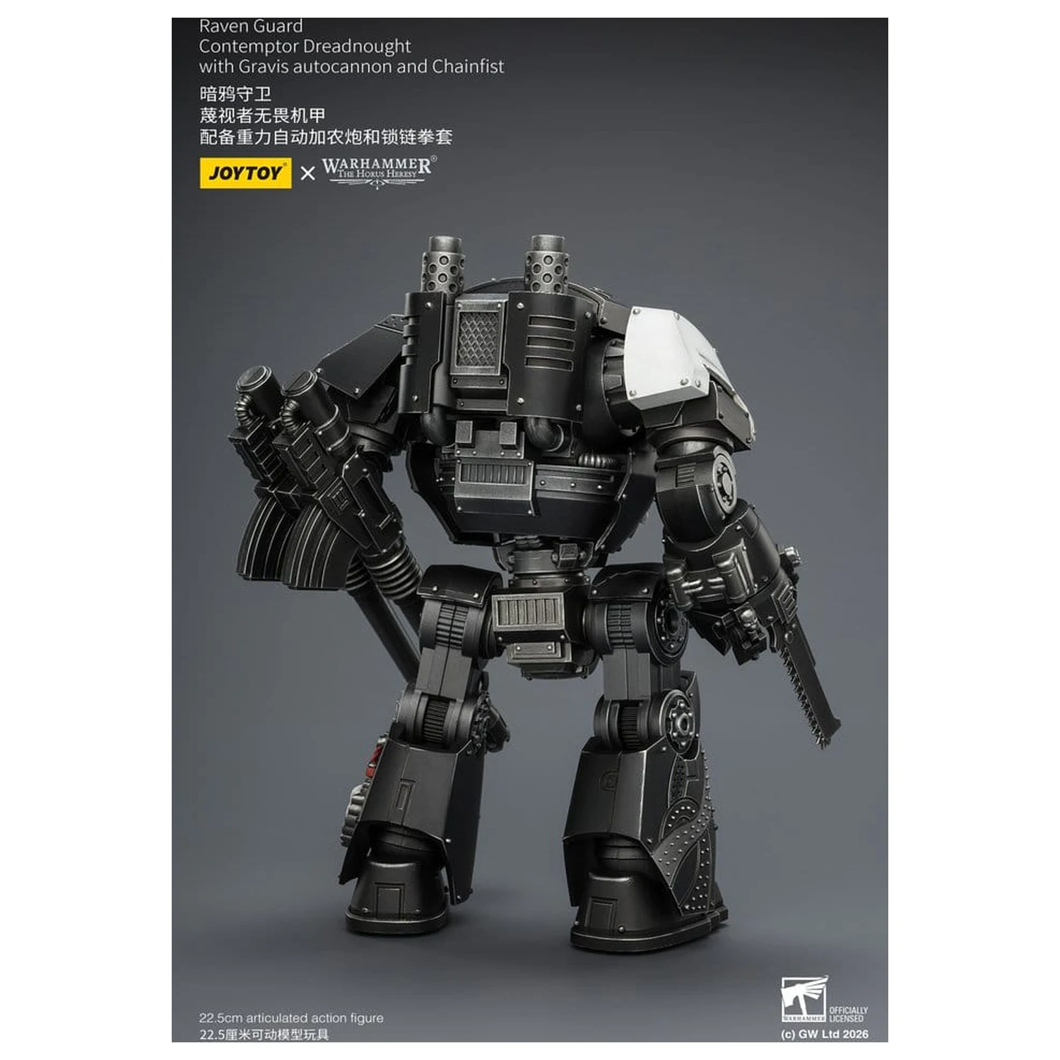 Warhammer 40,000 Akcijska figura Raven Guard Contemptor Dreadnought 23 cm fotografija proizvoda