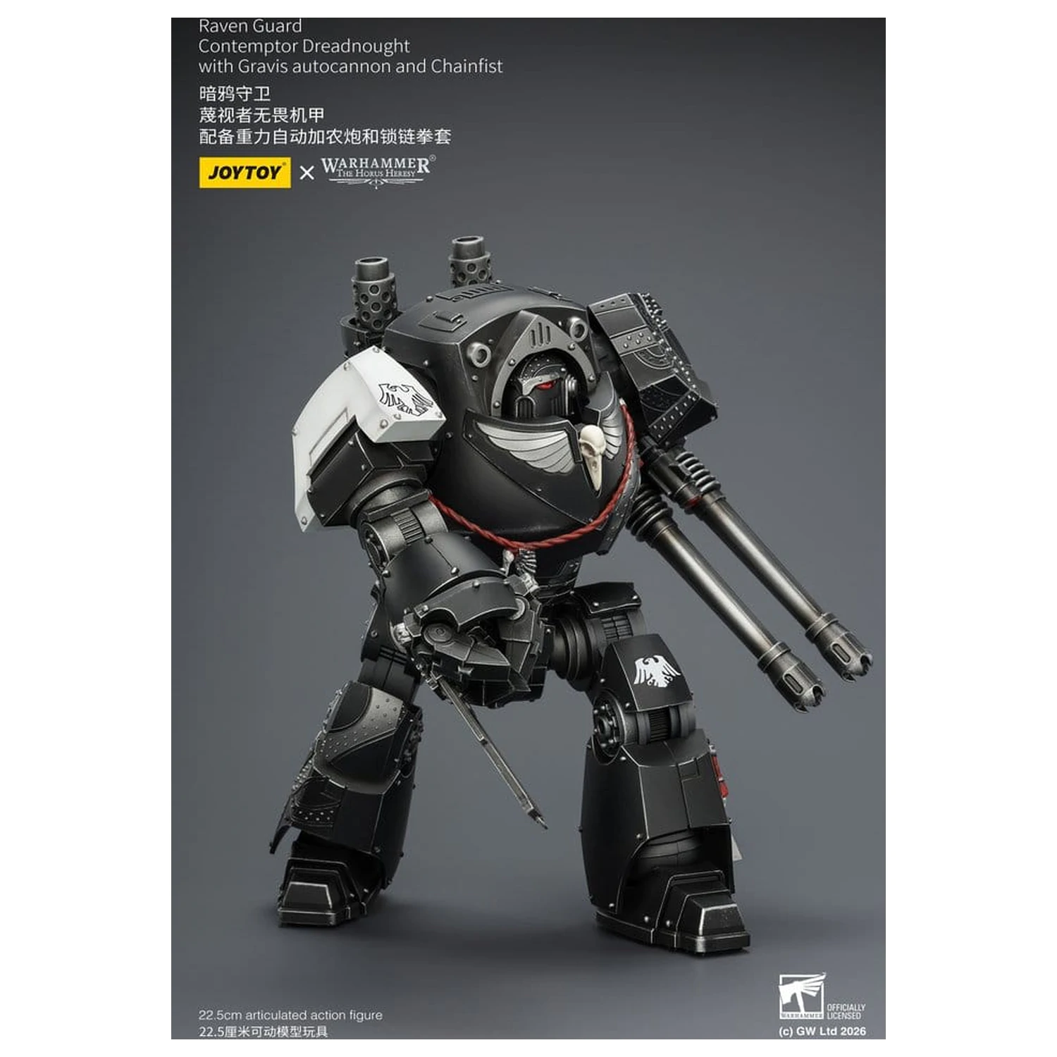 Warhammer 40,000 Akcijska figura Raven Guard Contemptor Dreadnought 23 cm fotografija proizvoda