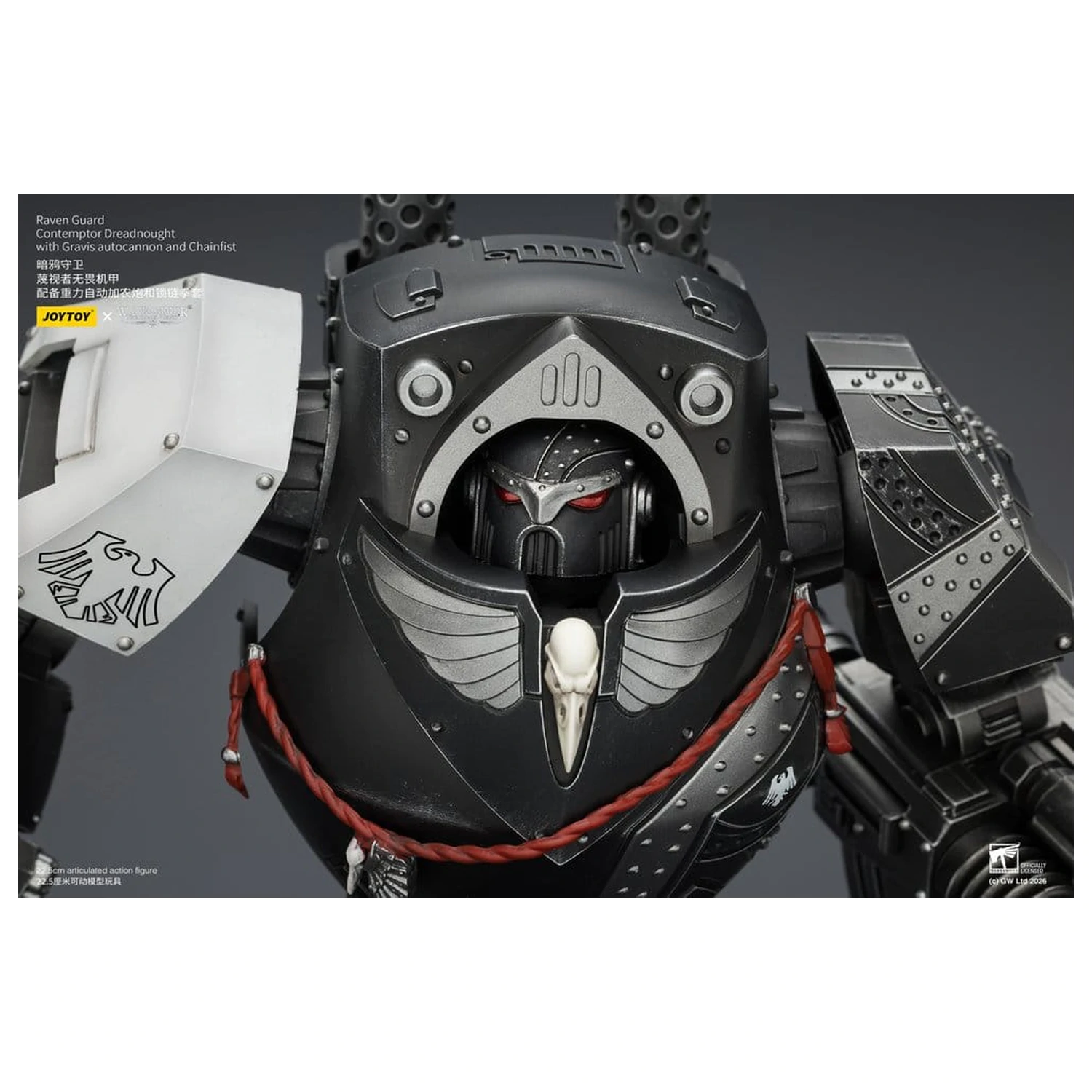 Warhammer 40,000 Akcijska figura Raven Guard Contemptor Dreadnought 23 cm fotografija proizvoda