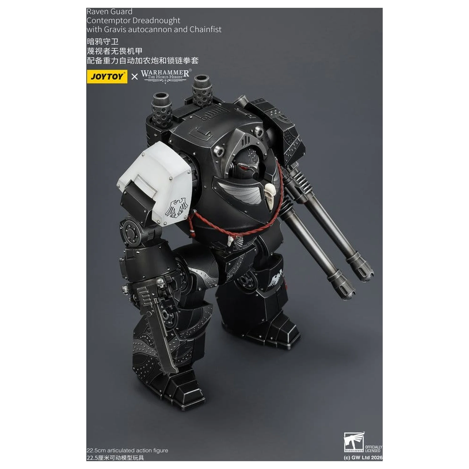 Warhammer 40,000 Akcijska figura Raven Guard Contemptor Dreadnought 23 cm fotografija proizvoda
