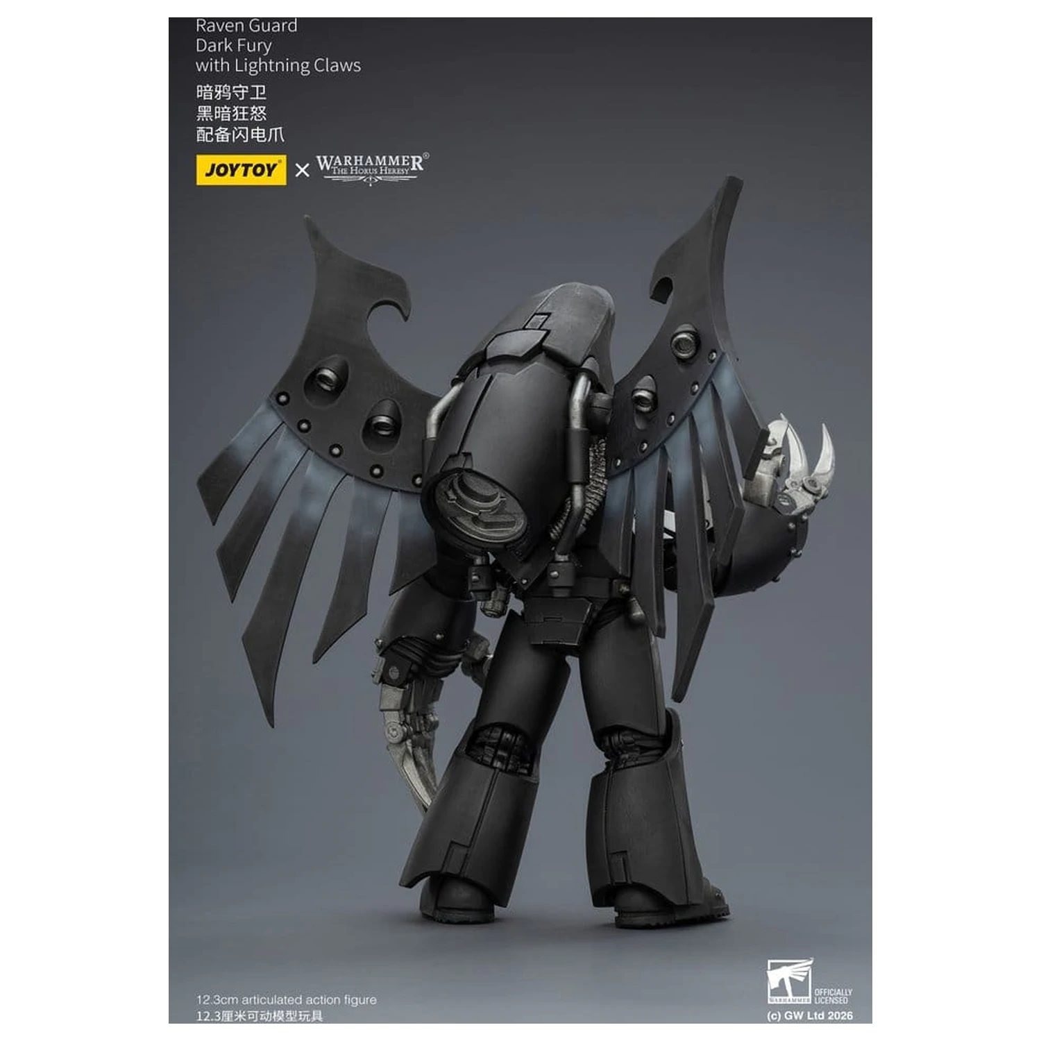 Warhammer 40,000 Akcijska figura Raven Guard Dark Fury 12 cm fotografija proizvoda