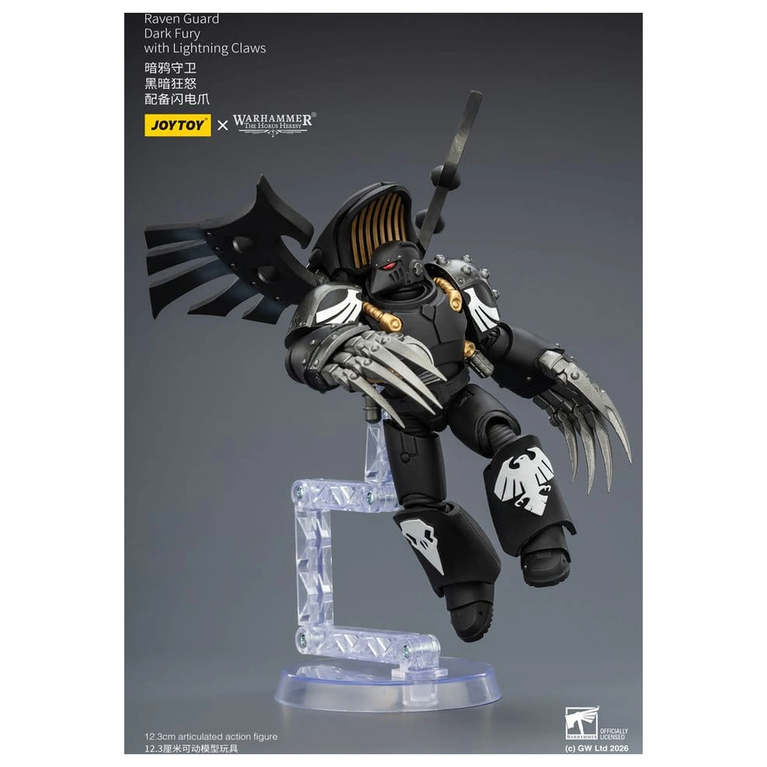 Warhammer 40,000 Akcijska figura Raven Guard Dark Fury 12 cm fotografija proizvoda