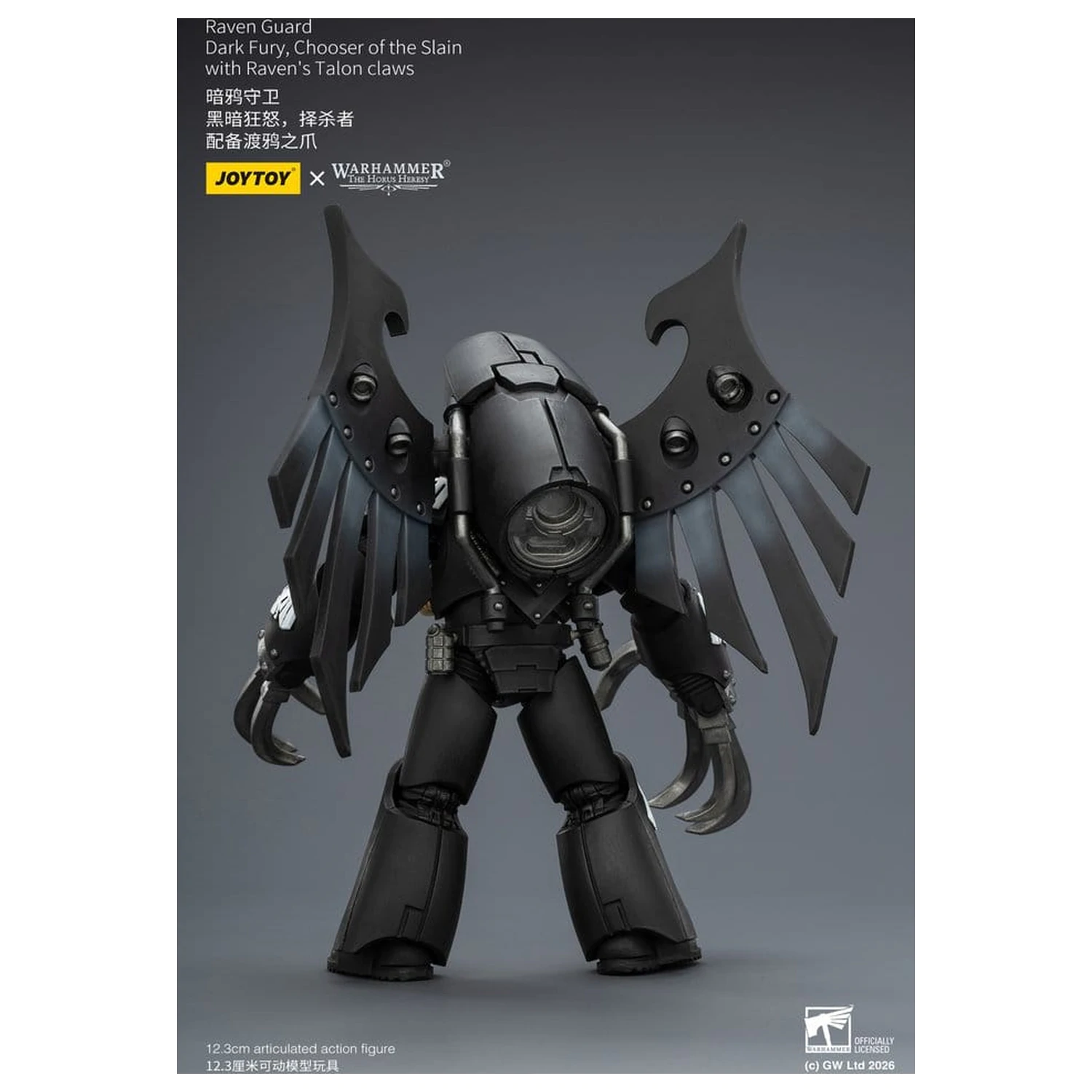 Warhammer 40,000 Akcijska figura Raven Guard Dark Fury, Chooser of the Slain 12 cm fotografija proizvoda