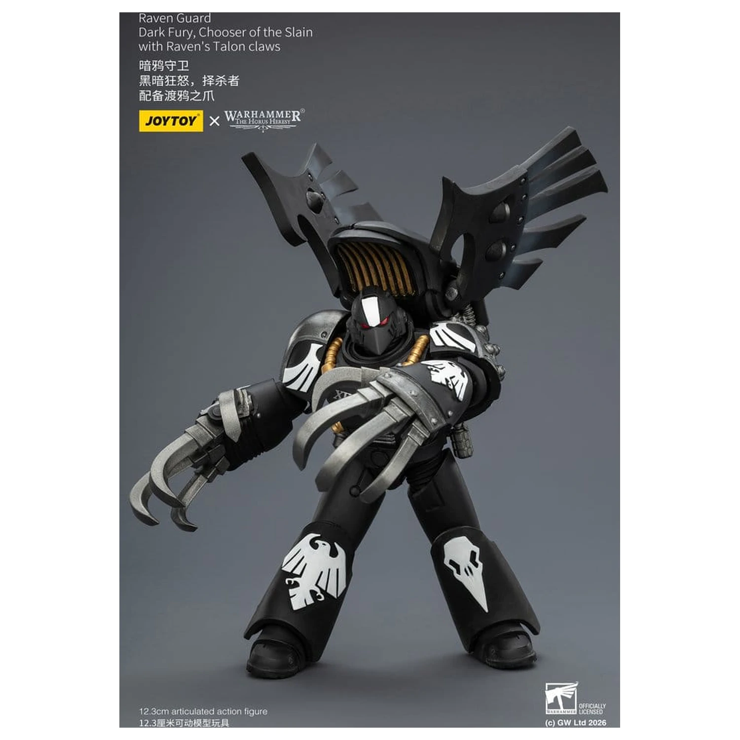 Warhammer 40,000 Akcijska figura Raven Guard Dark Fury, Chooser of the Slain 12 cm fotografija proizvoda