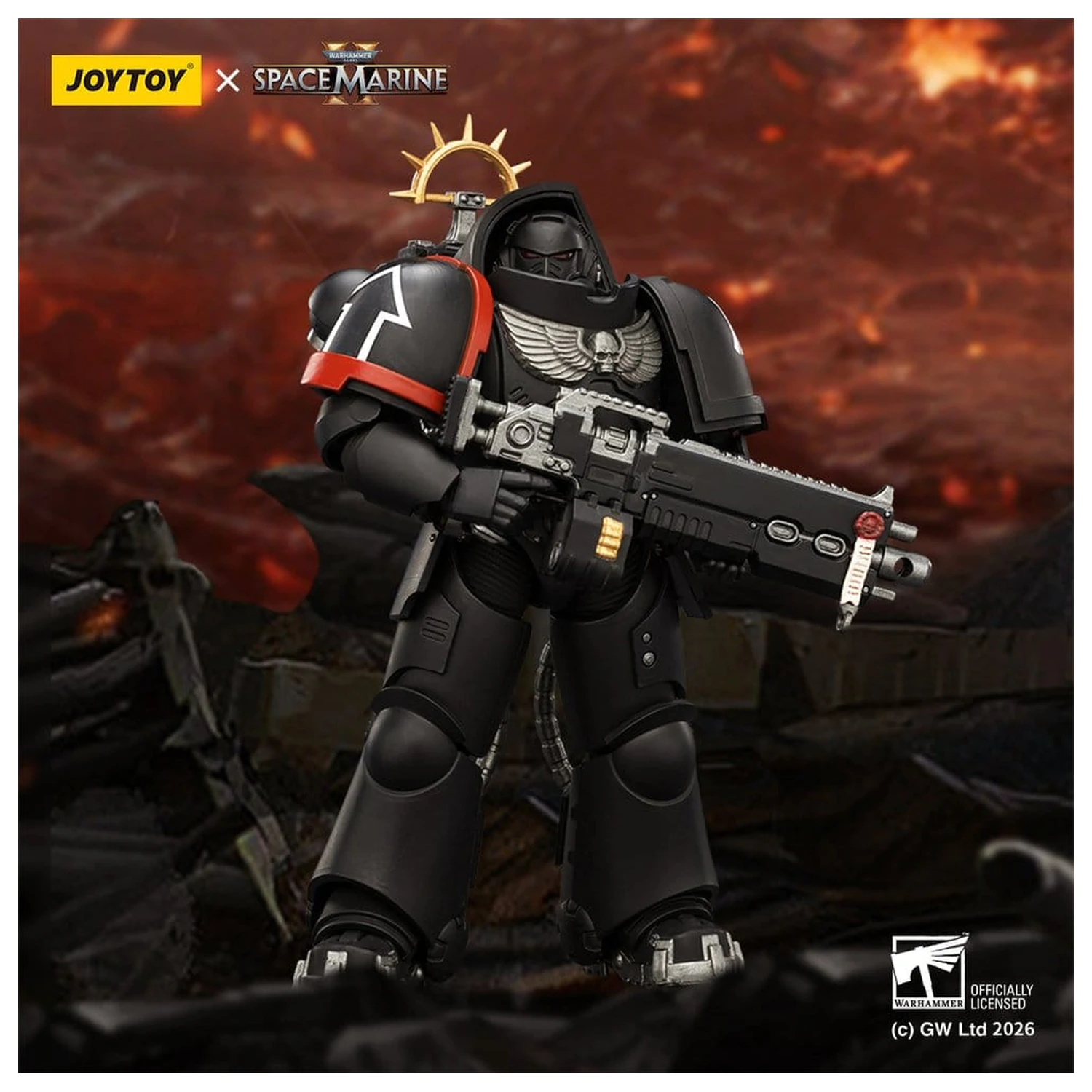 Warhammer 40,000 Action Figura Raven Guard Heavy Intercessor 13 cm fotografija proizvoda