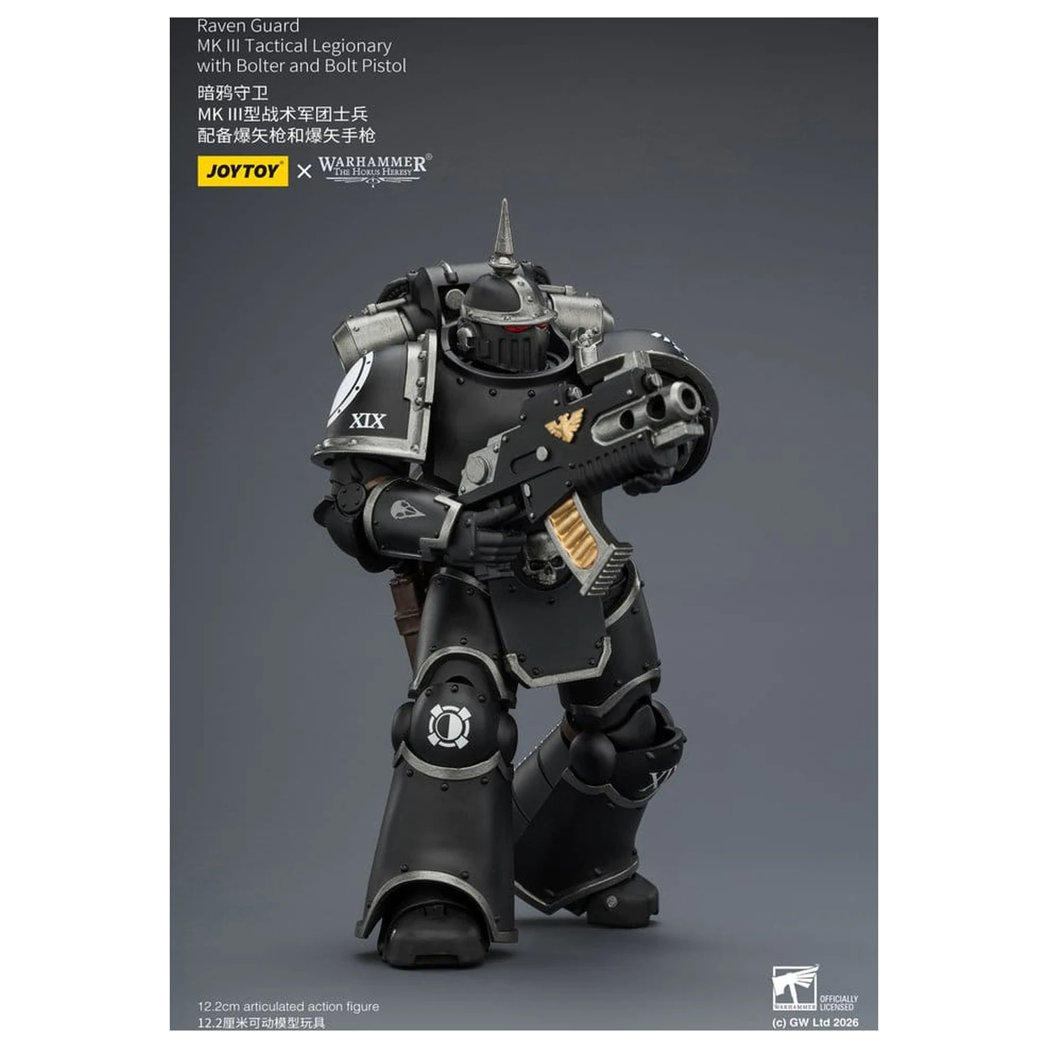 Warhammer 40,000 Akcijska figura Raven Guard MK III Taktički Legionar 12 cm fotografija proizvoda