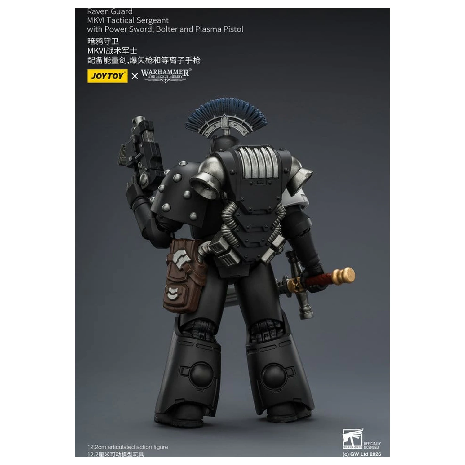 Warhammer 40,000 Action Figura Raven Guard MkVI Tactical Sergeant 12 cm fotografija proizvoda