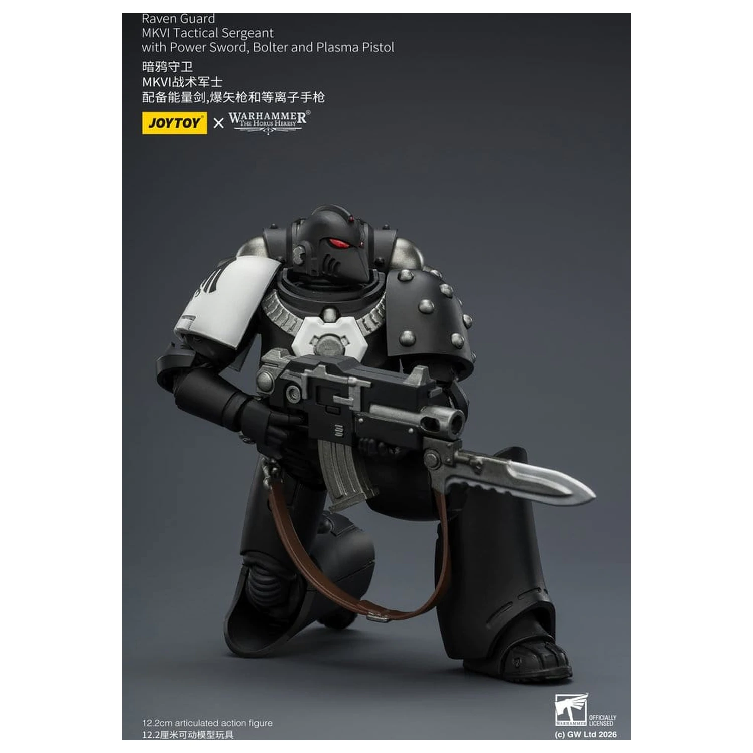 Warhammer 40,000 Action Figura Raven Guard MkVI Tactical Sergeant 12 cm fotografija proizvoda