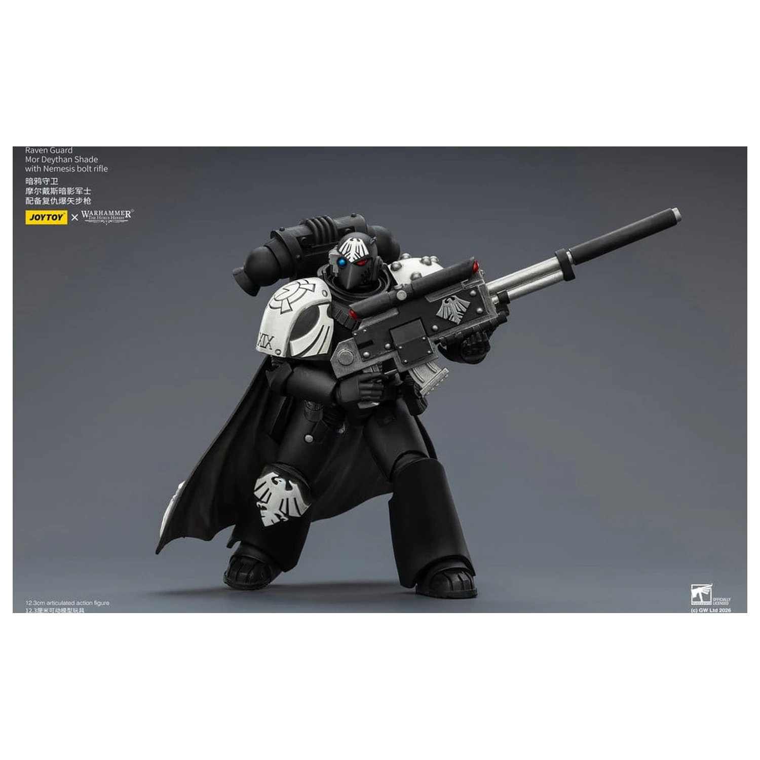 Warhammer 40,000 Akcijska figura Raven Guard Mor Deythan Shade 12 cm fotografija proizvoda