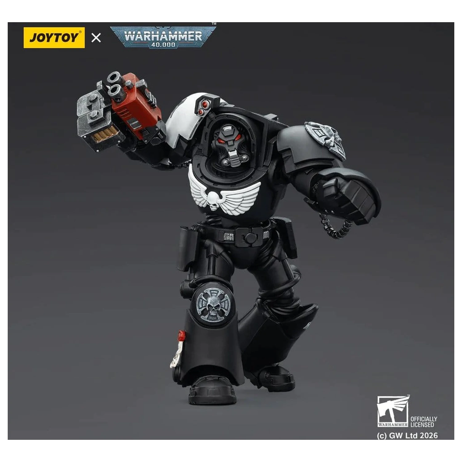 Warhammer 40,000 Akcijska figura Raven Guard Terminator 2 s Energetskom šakom i Jurišnim bolterom 14 cm fotografija proizvoda