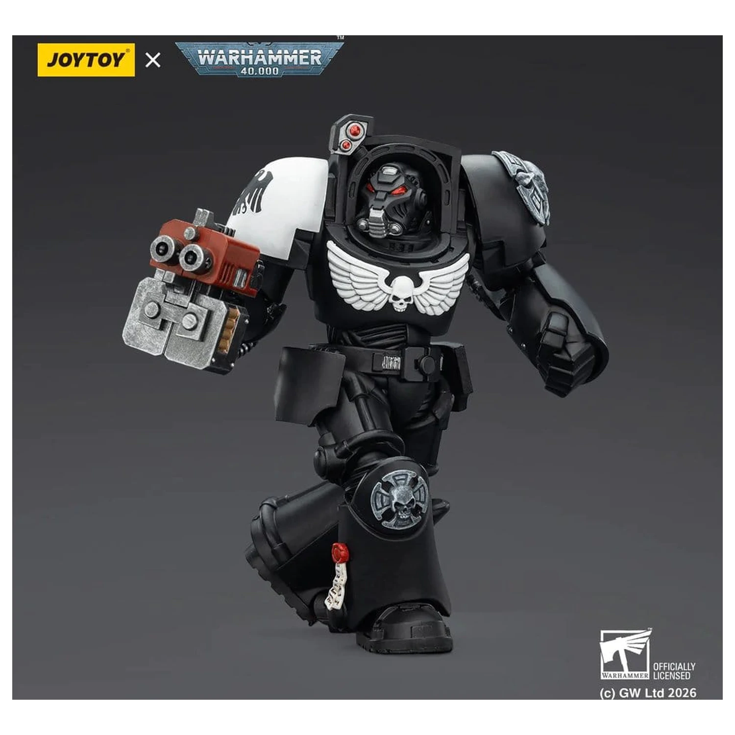 Warhammer 40,000 Akcijska figura Raven Guard Terminator 2 s Energetskom šakom i Jurišnim bolterom 14 cm fotografija proizvoda