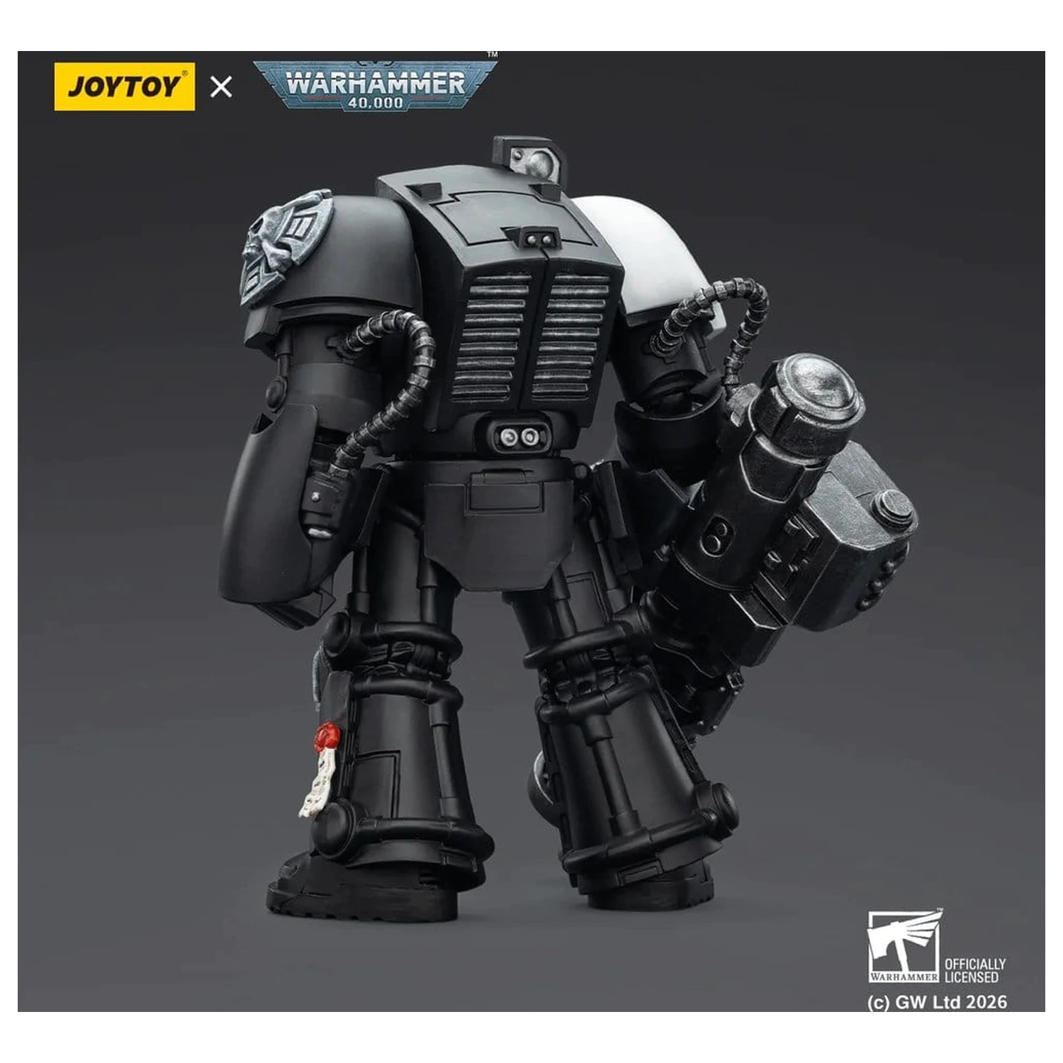 Warhammer 40,000 Akcijska figura Raven Guard Terminator 3 s Power Fist i Assault Cannon 14 cm fotografija proizvoda