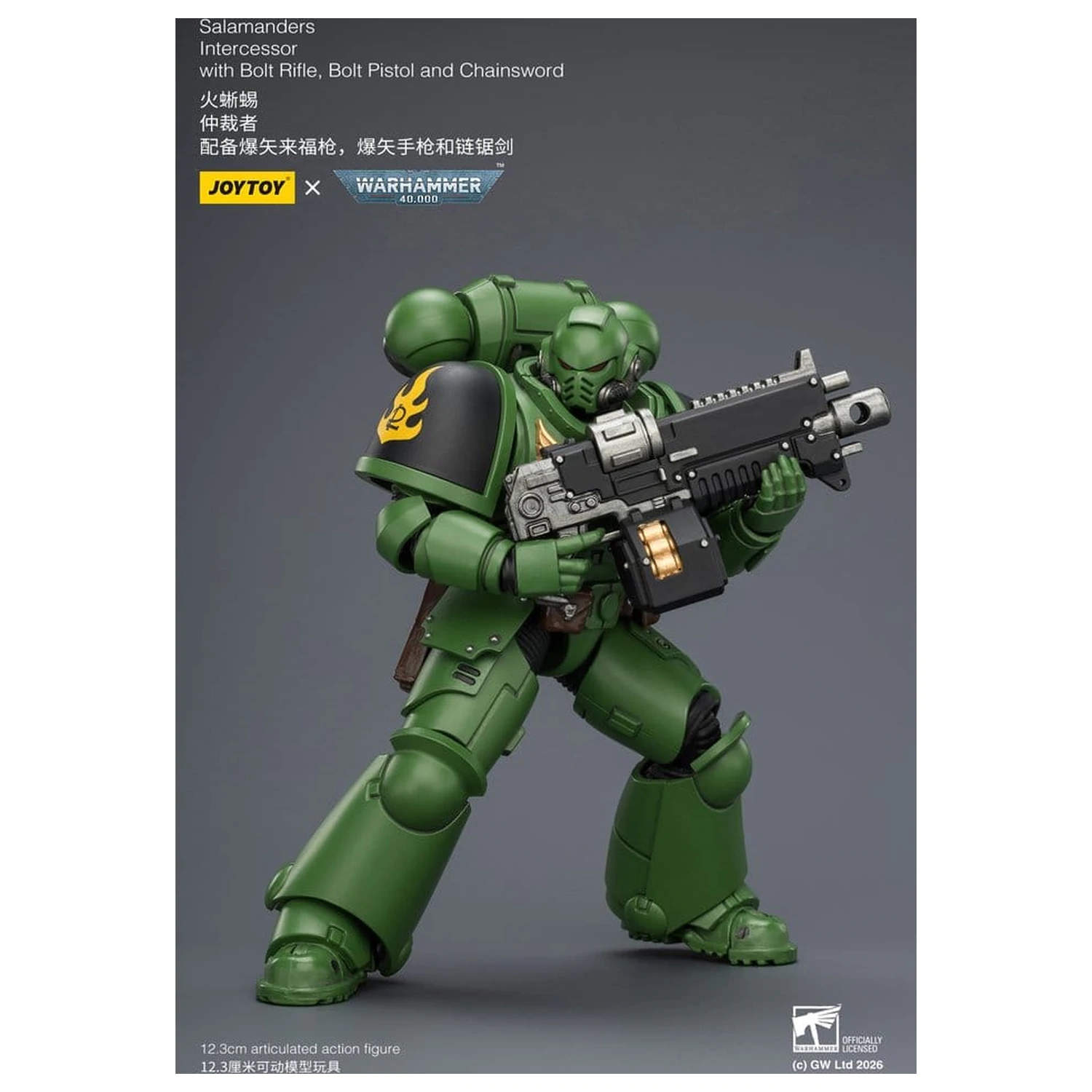 Warhammer 40,000 Action Figura Salamanders Intercessor 12 cm fotografija proizvoda