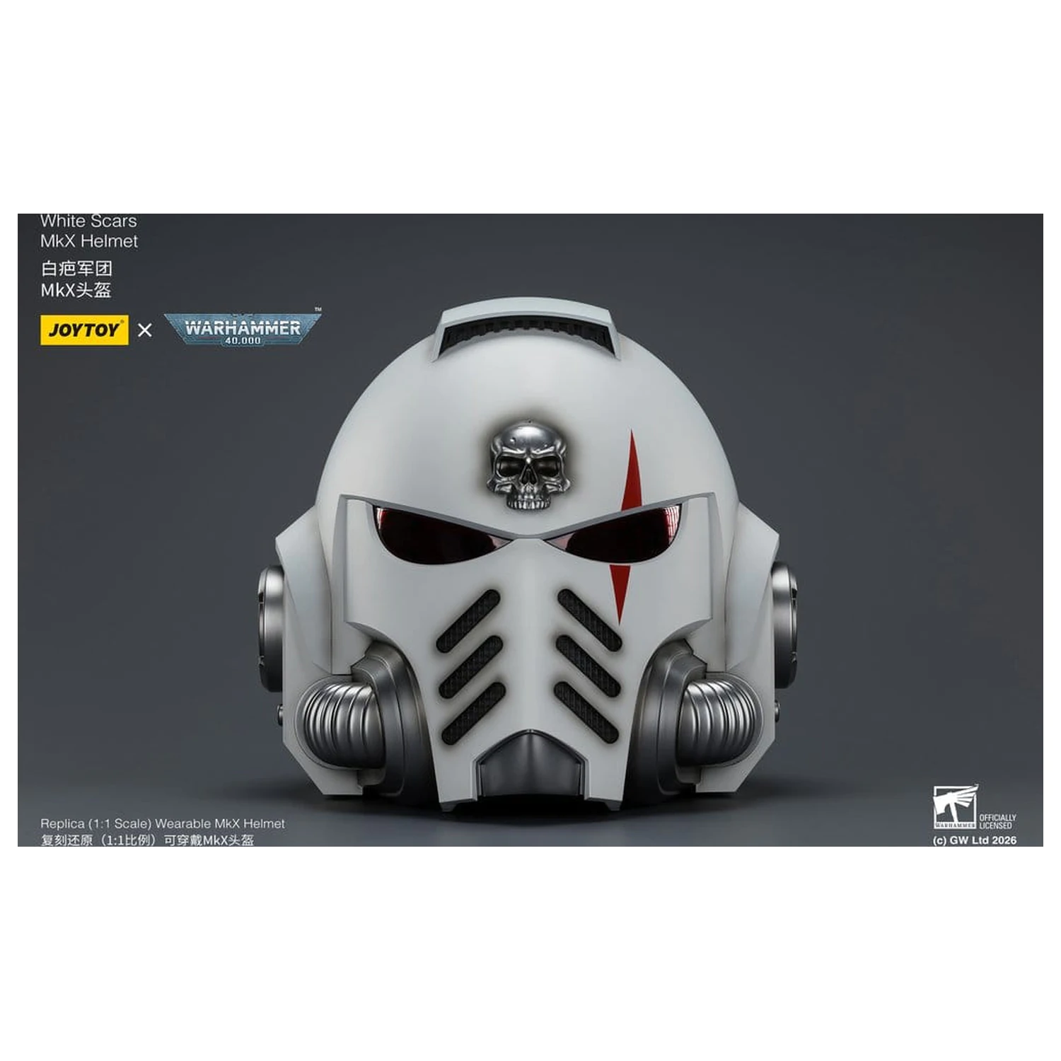 Warhammer 40,000 Kaciga White Scars MkX 30 cm fotografija proizvoda