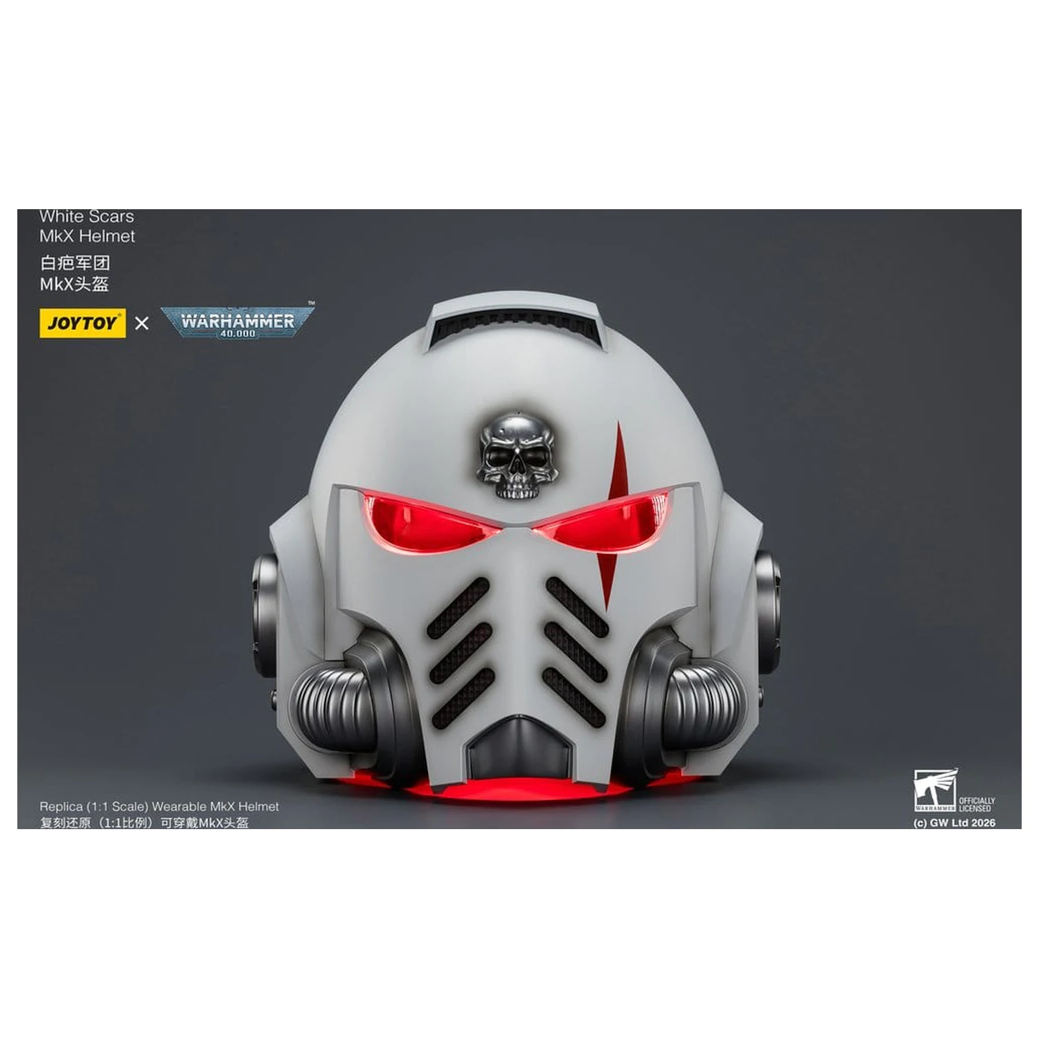 Warhammer 40,000 Kaciga White Scars MkX 30 cm fotografija proizvoda