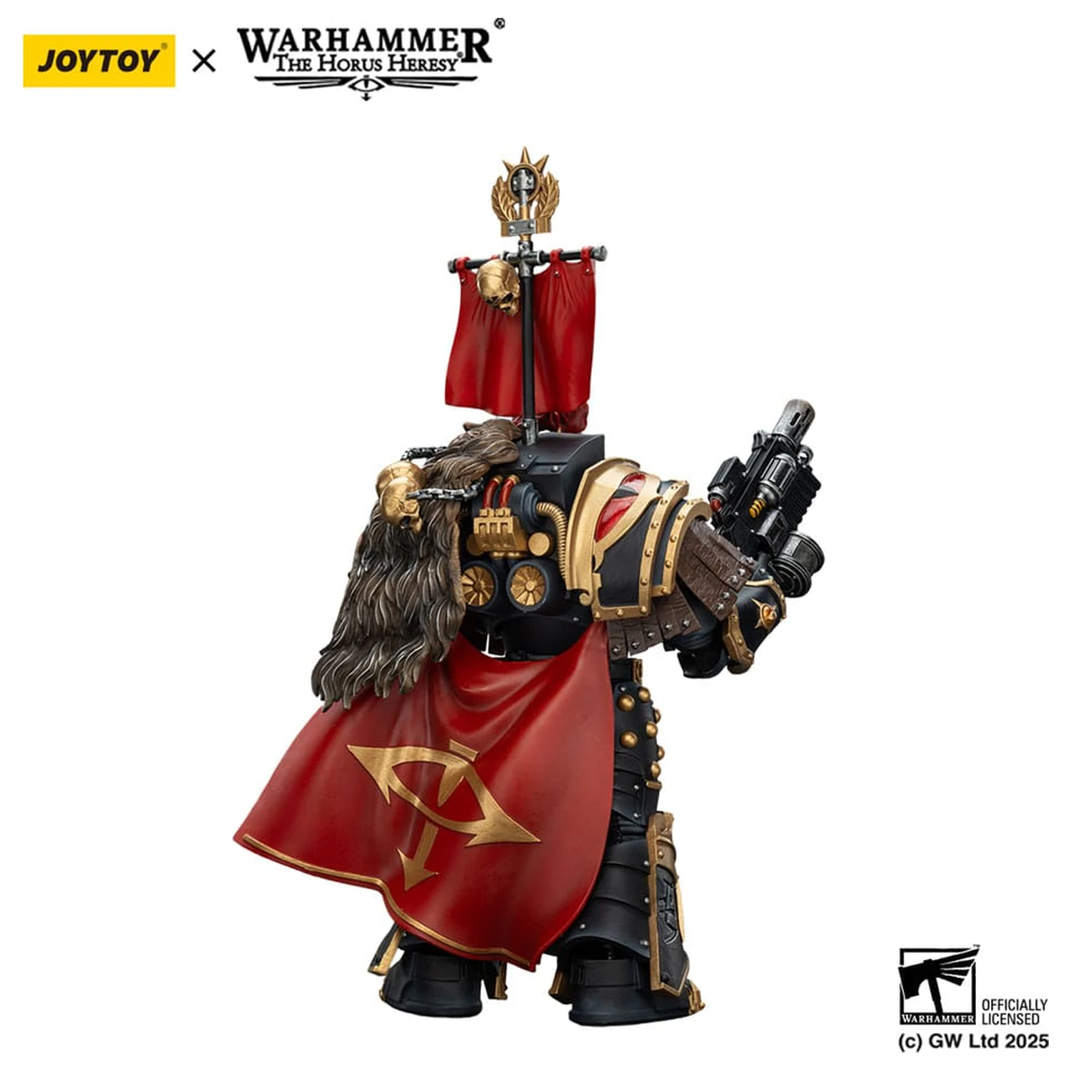 Warhammer 40,000: Sons of Horus Akcijska figura Legion Cataphractii Praetor s Combi-Melta oružjem i Power Maul oružjem 14 cm fotografija proizvoda