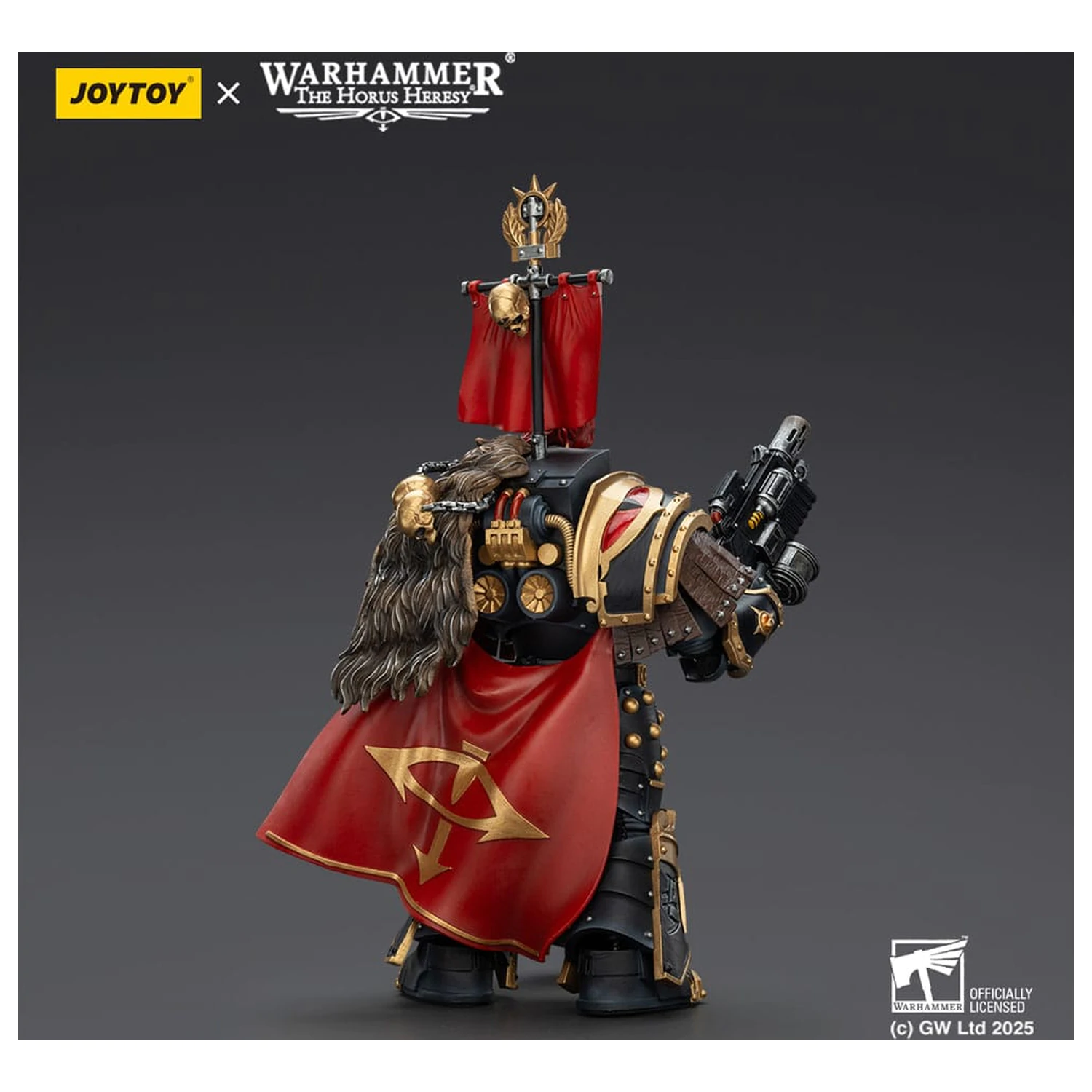 Warhammer 40,000: Sons of Horus Akcijska figura Legion Cataphractii Praetor s Combi-Melta oružjem i Power Maul oružjem 14 cm fotografija proizvoda