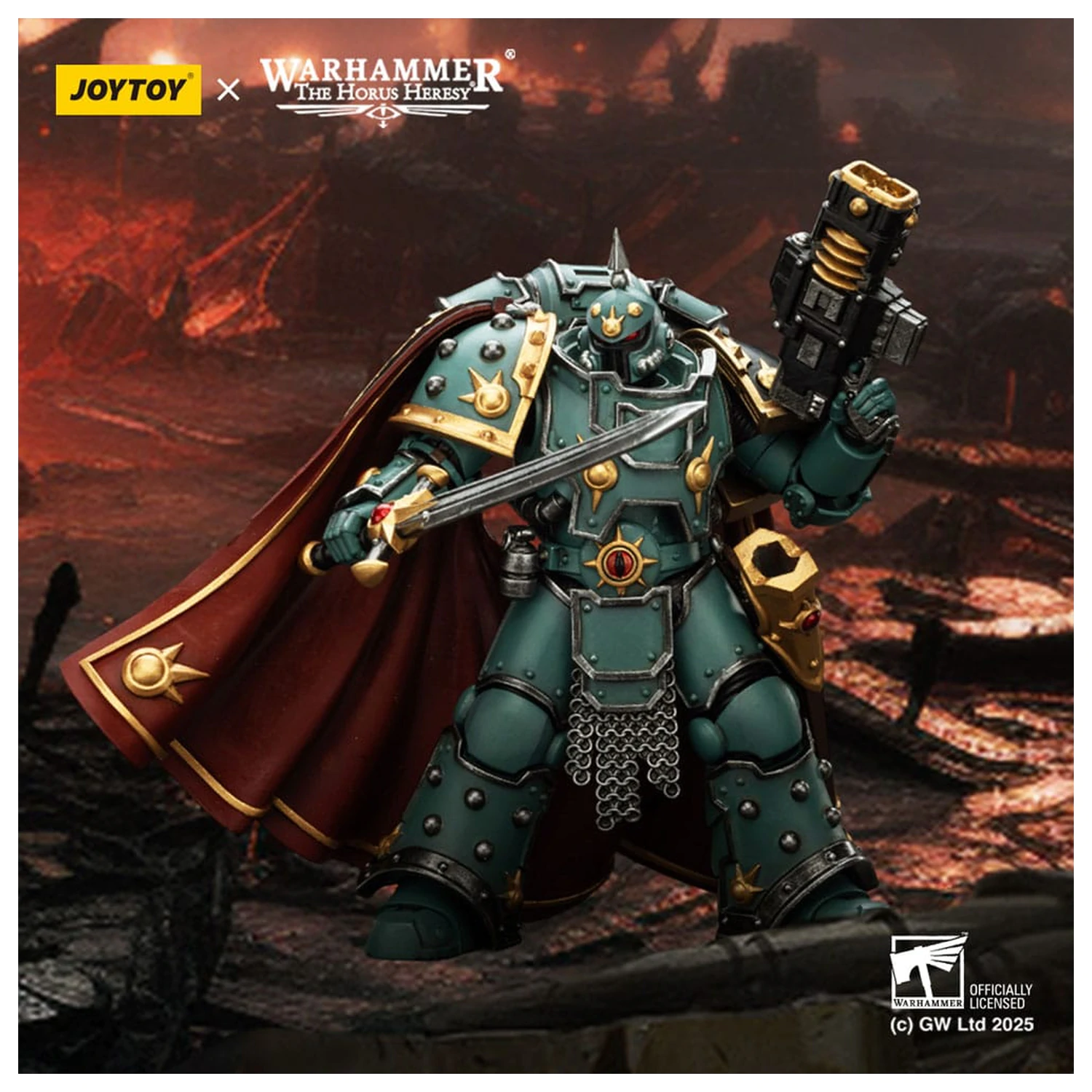 Warhammer 40,000: Sons of Horus Akcijska figura Legion Champion 12 cm fotografija proizvoda