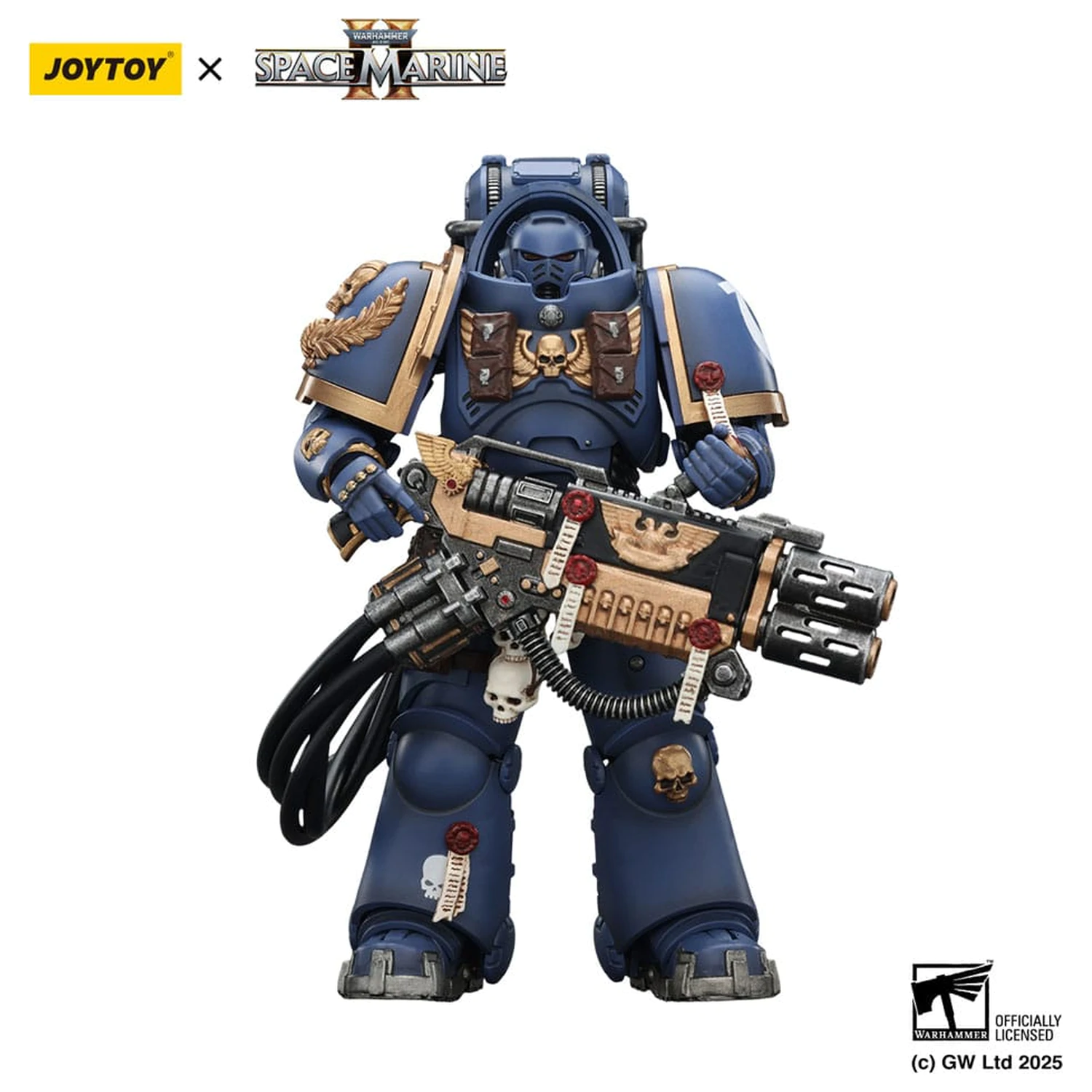 Warhammer 40,000: Space Marine 2 figura Ultramarines Heavy Artificer Armor s Relic Multi-Melta, 13 cm fotografija proizvoda