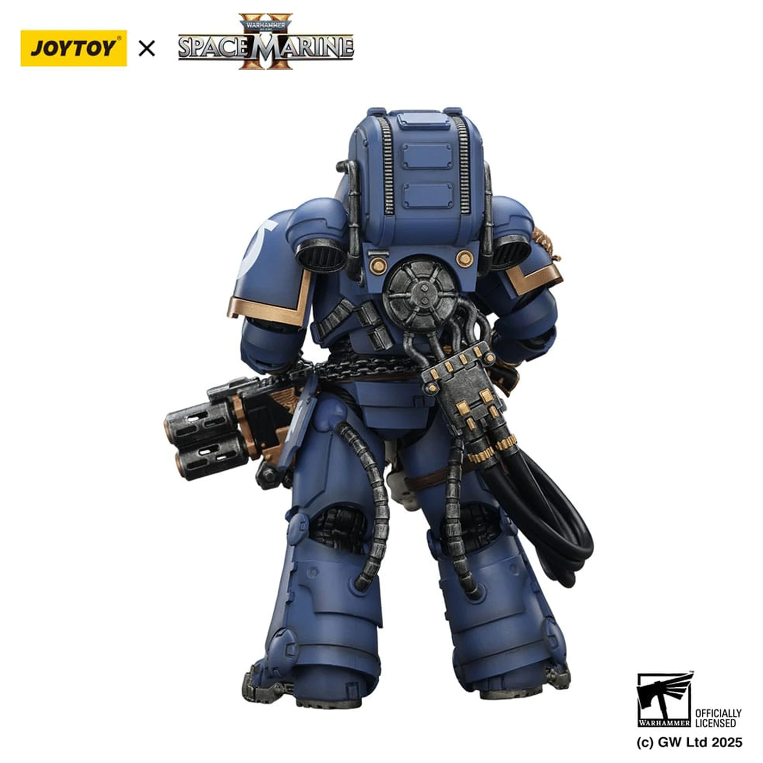 Warhammer 40,000: Space Marine 2 figura Ultramarines Heavy Artificer Armor s Relic Multi-Melta, 13 cm fotografija proizvoda