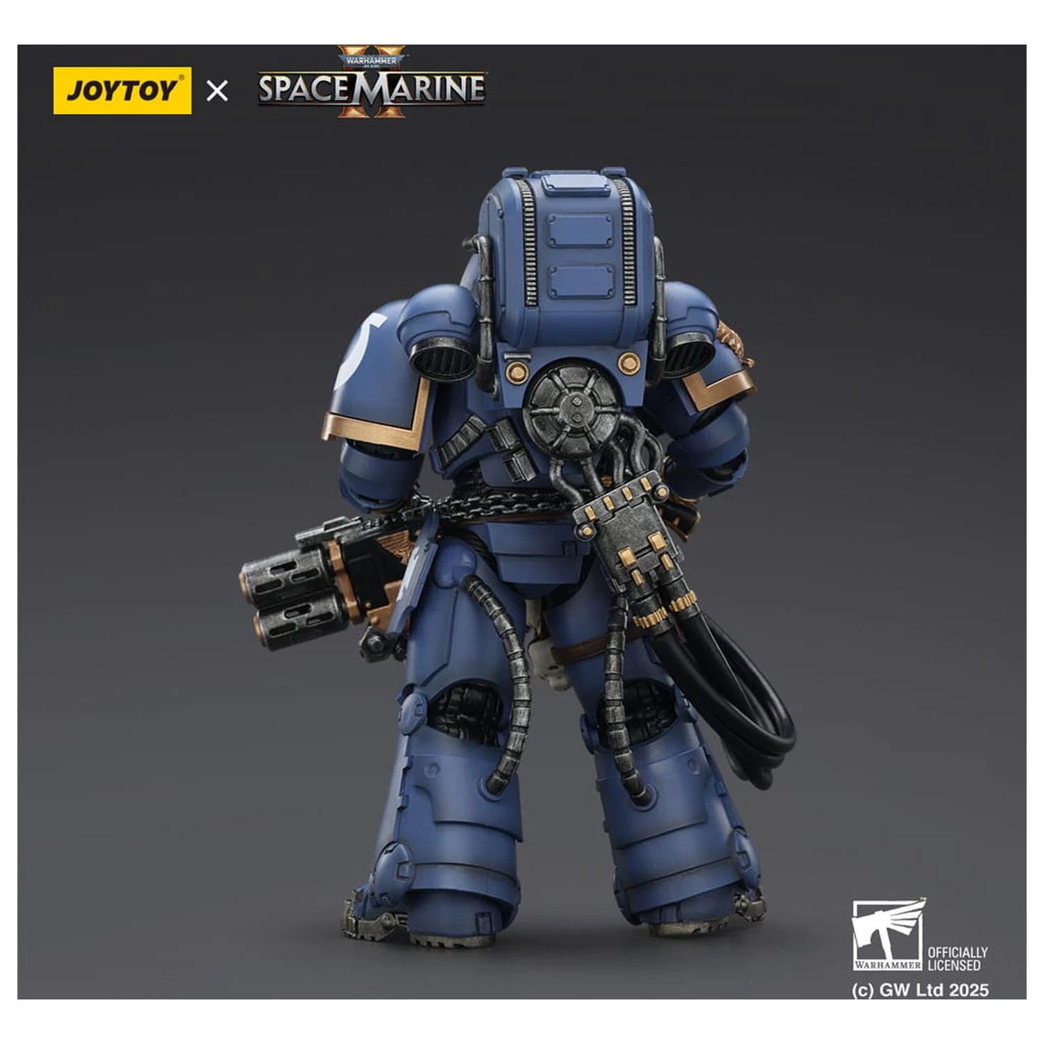 Warhammer 40,000: Space Marine 2 figura Ultramarines Heavy Artificer Armor s Relic Multi-Melta, 13 cm fotografija proizvoda