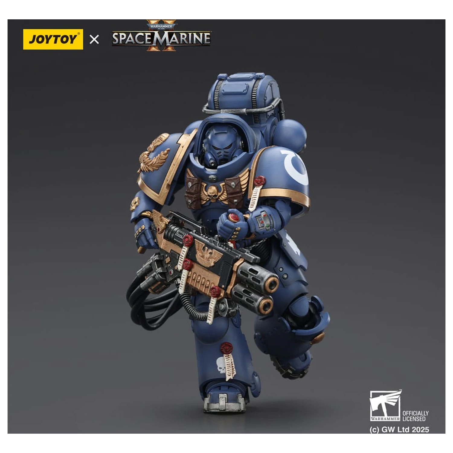 Warhammer 40,000: Space Marine 2 figura Ultramarines Heavy Artificer Armor s Relic Multi-Melta, 13 cm fotografija proizvoda