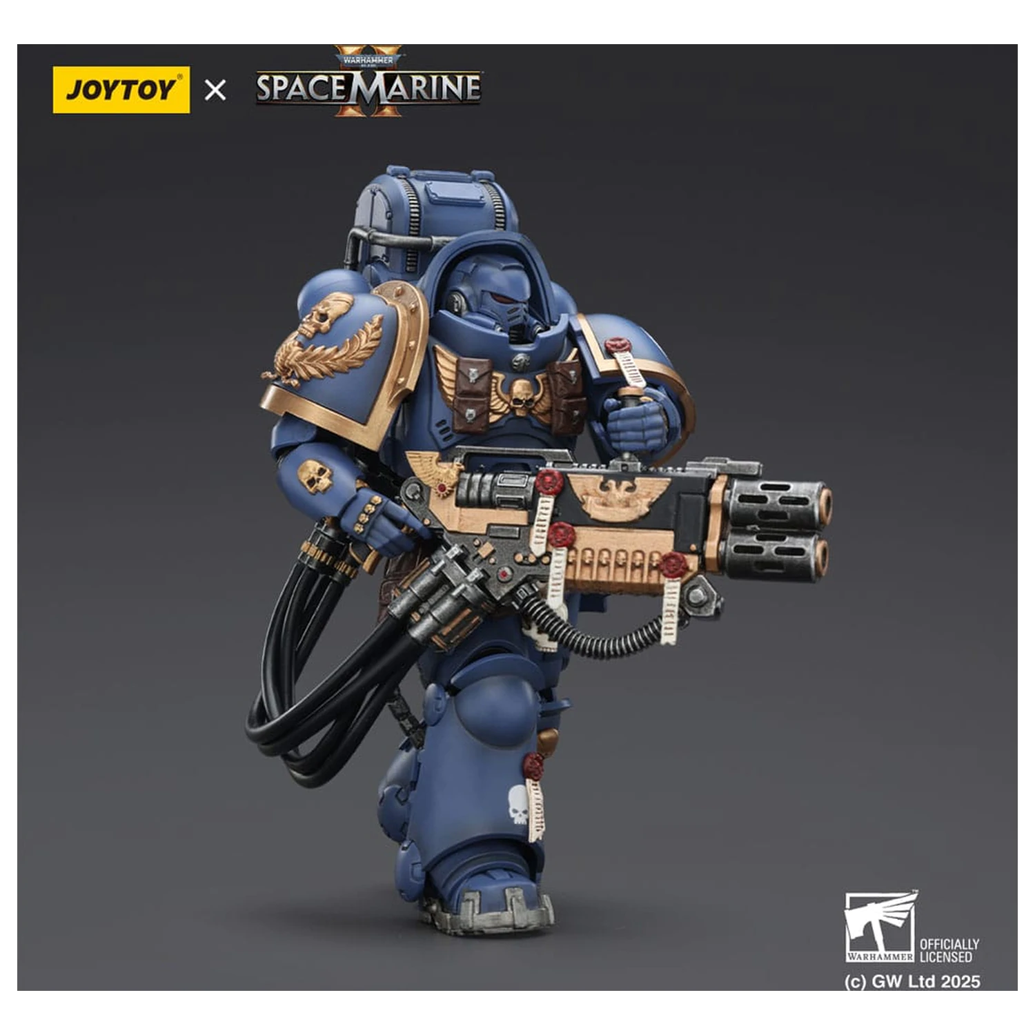 Warhammer 40,000: Space Marine 2 figura Ultramarines Heavy Artificer Armor s Relic Multi-Melta, 13 cm fotografija proizvoda