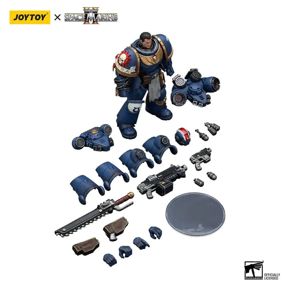 Warhammer 40,000: Space Marine 2 akcijska figura Ultramarines Lieutenant Titus Collectors Edition 13 cm fotografija proizvoda