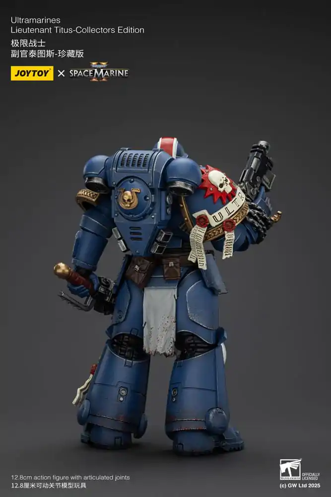 Warhammer 40,000: Space Marine 2 akcijska figura Ultramarines Lieutenant Titus Collectors Edition 13 cm fotografija proizvoda