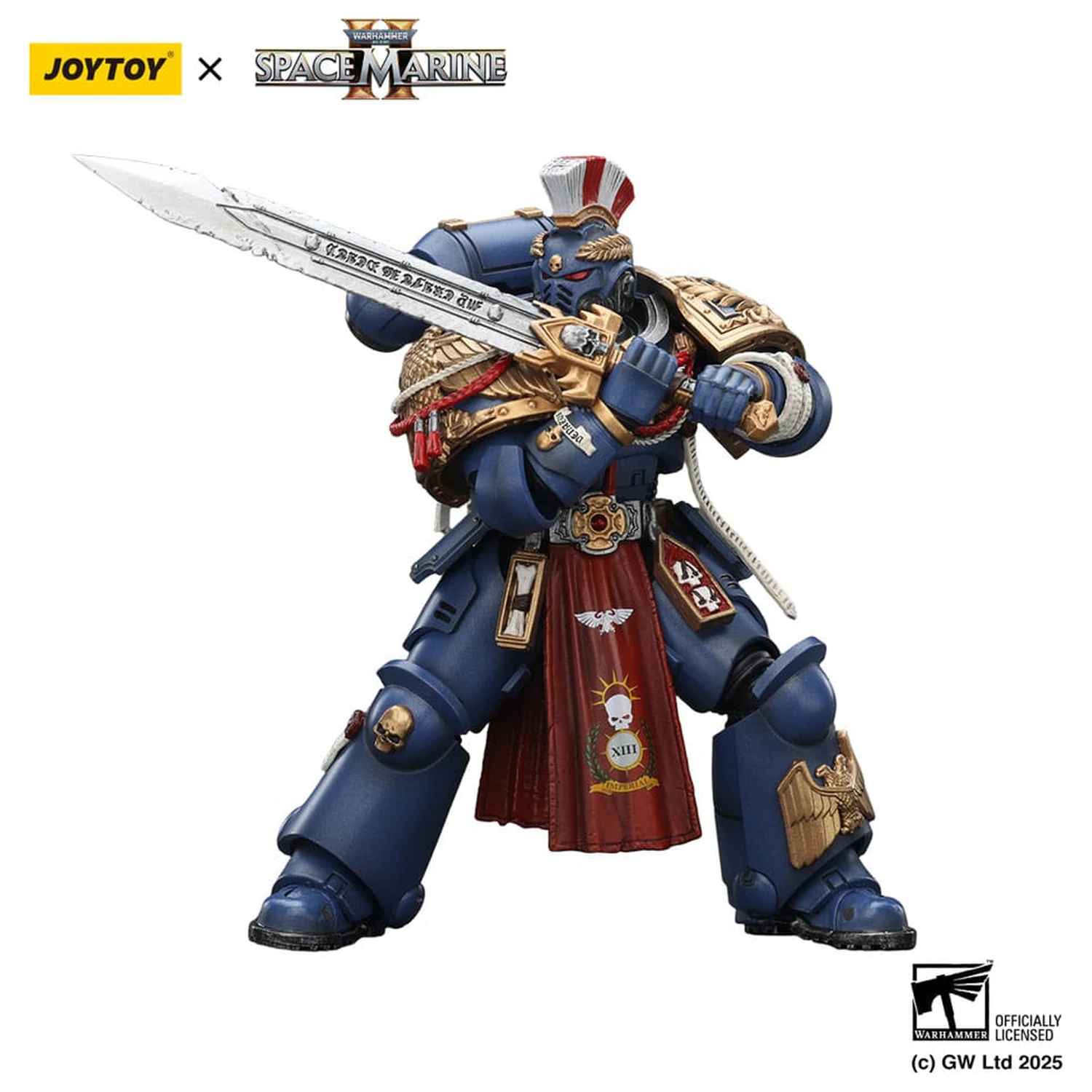 Warhammer 40,000 Akcijska figura Ultramarines Relic Primus Armour 12 cm fotografija proizvoda