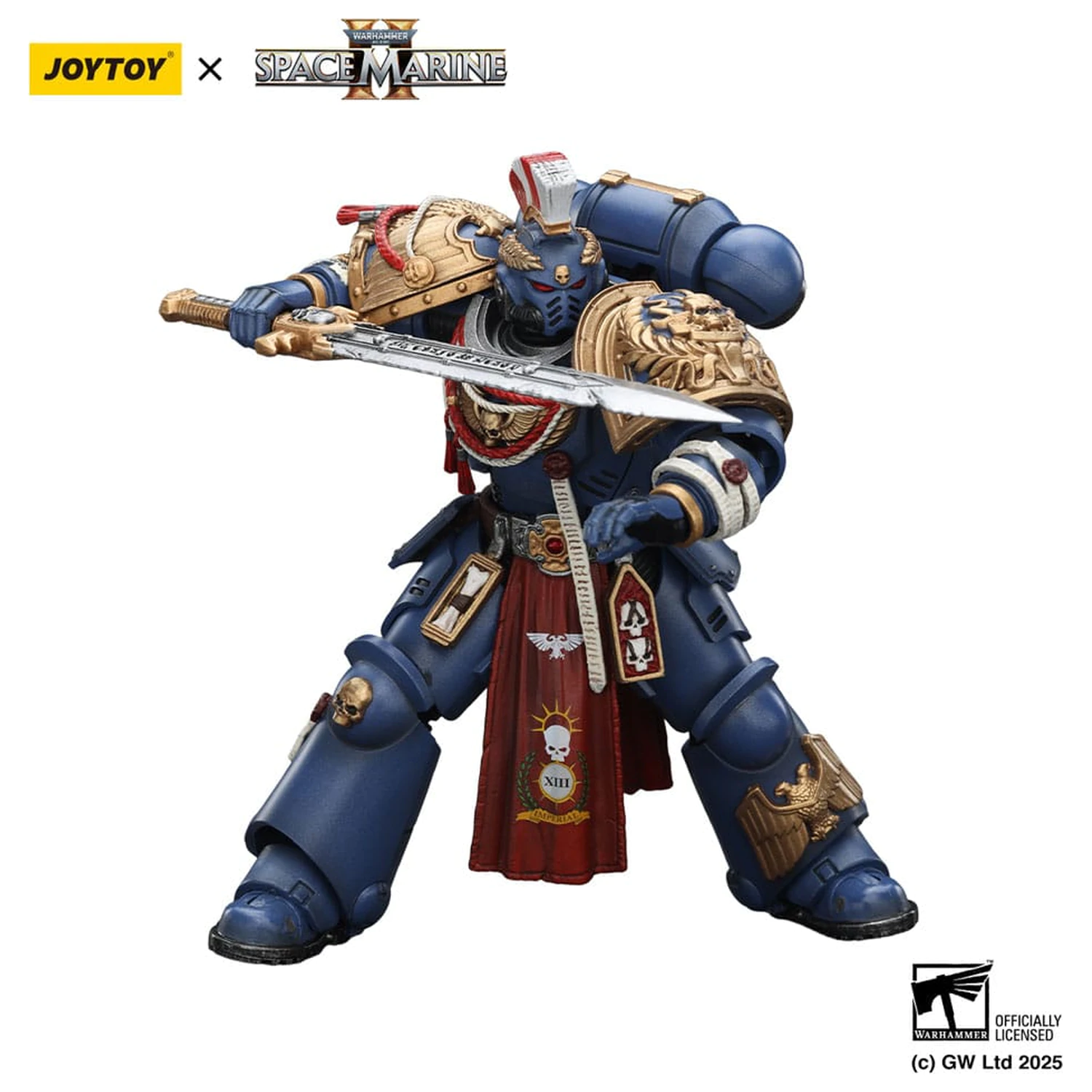 Warhammer 40,000 Akcijska figura Ultramarines Relic Primus Armour 12 cm fotografija proizvoda