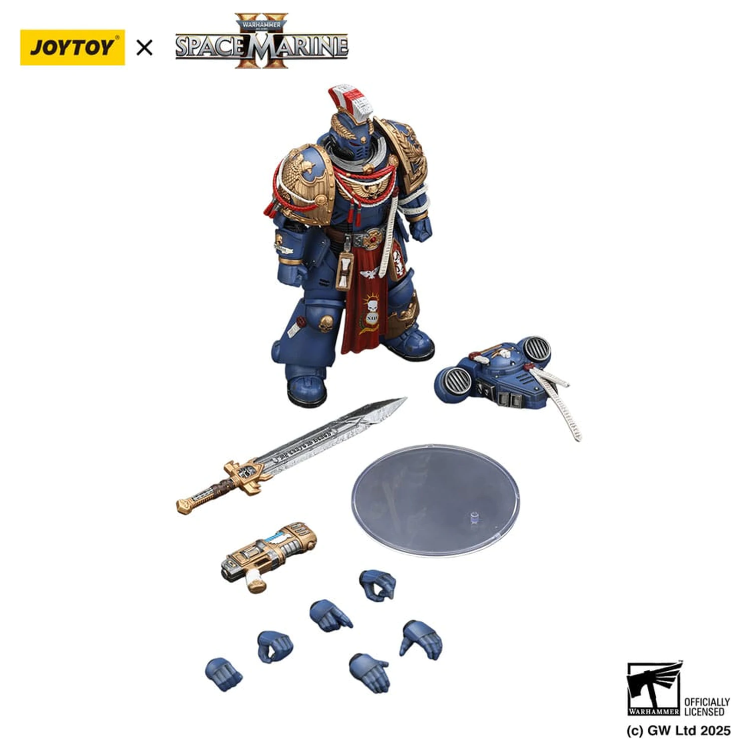 Warhammer 40,000 Akcijska figura Ultramarines Relic Primus Armour 12 cm fotografija proizvoda