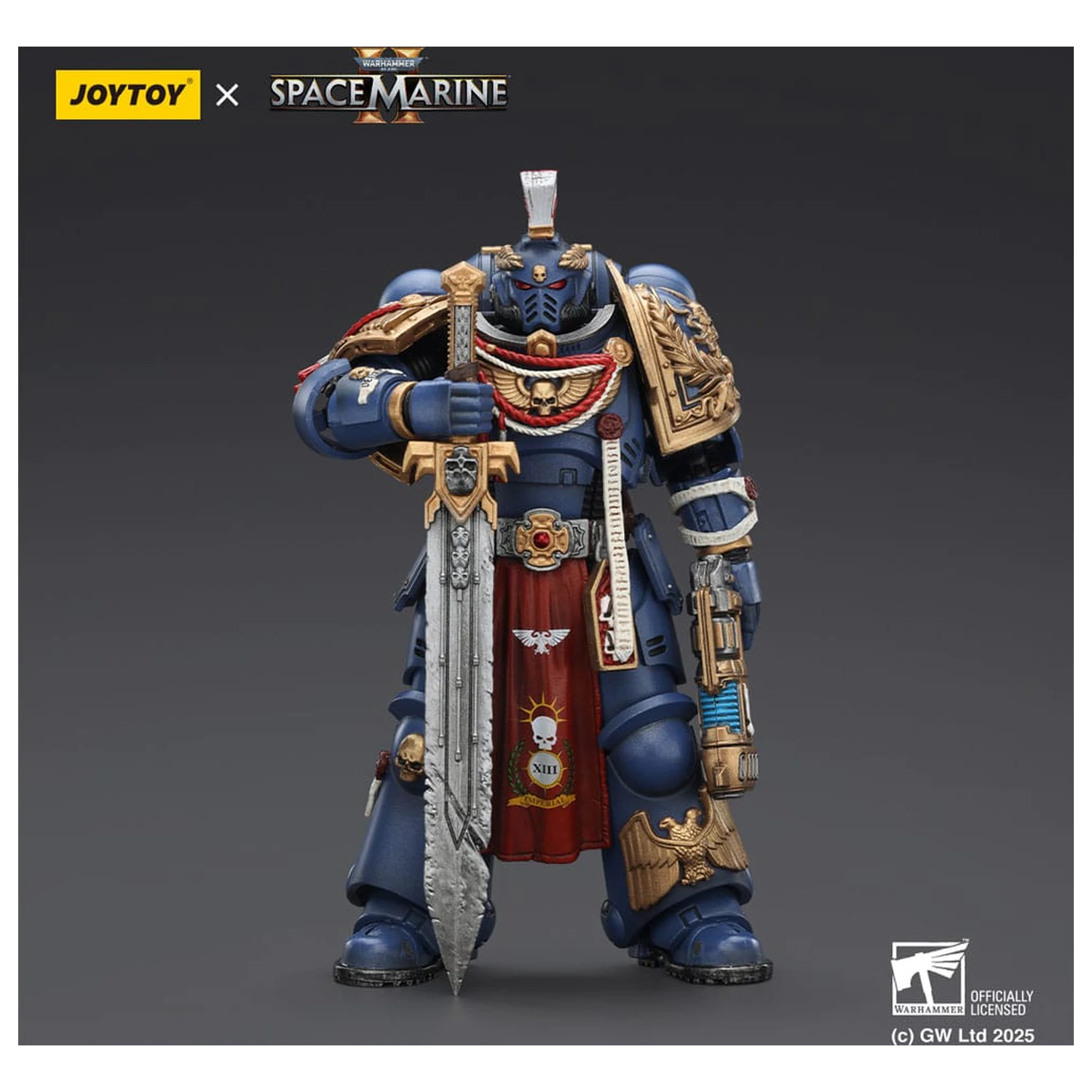 Warhammer 40,000 Akcijska figura Ultramarines Relic Primus Armour 12 cm fotografija proizvoda