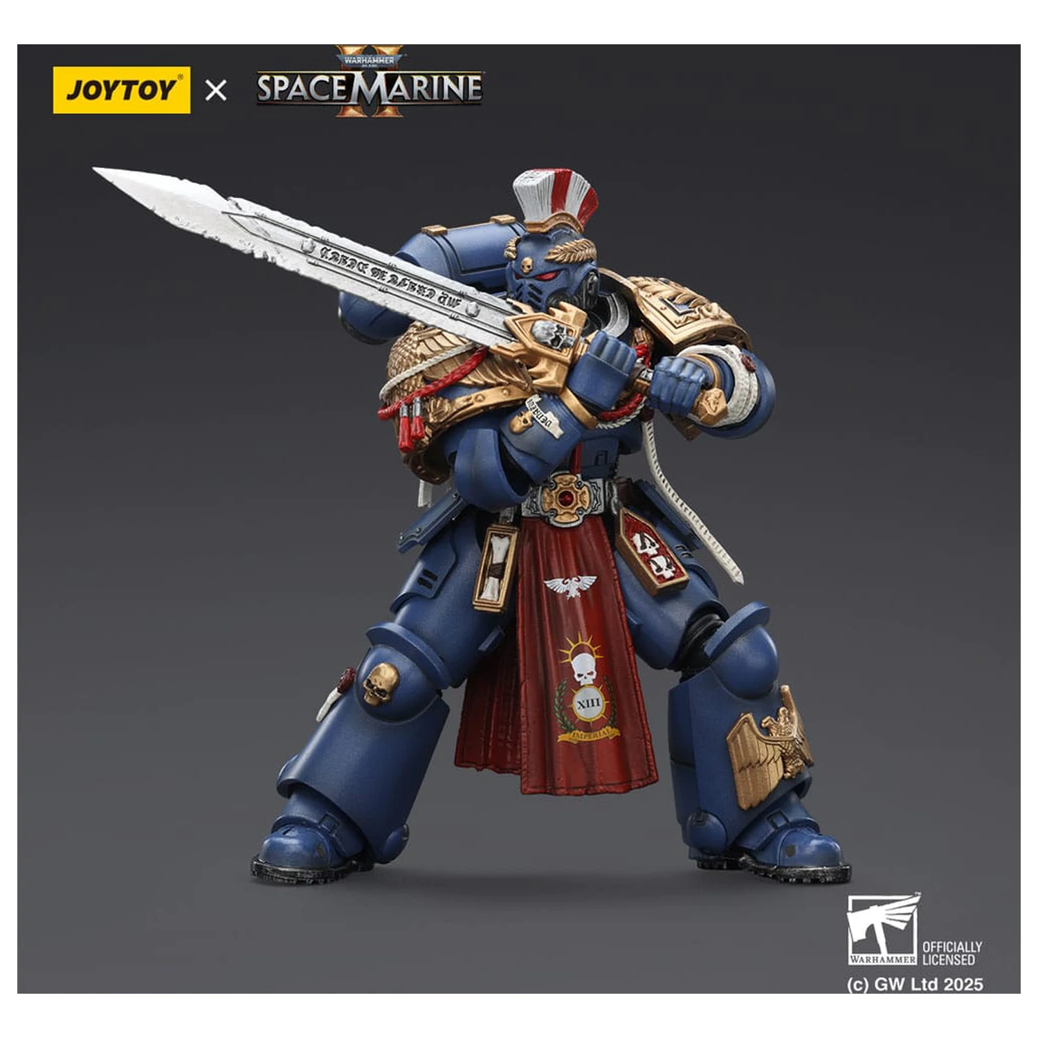 Warhammer 40,000 Akcijska figura Ultramarines Relic Primus Armour 12 cm fotografija proizvoda