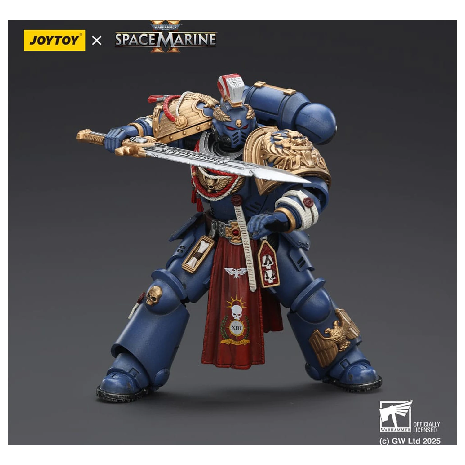 Warhammer 40,000 Akcijska figura Ultramarines Relic Primus Armour 12 cm fotografija proizvoda