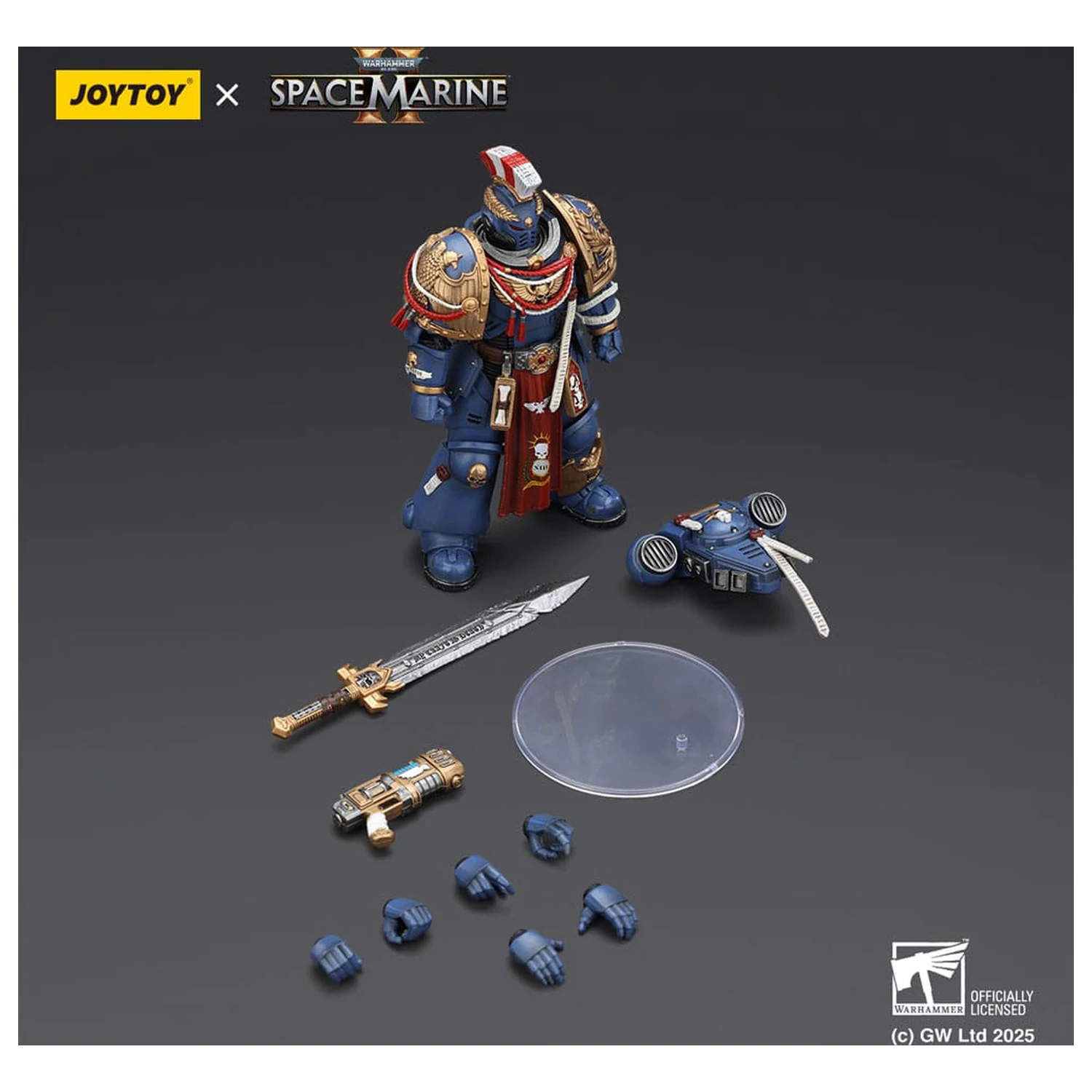 Warhammer 40,000 Akcijska figura Ultramarines Relic Primus Armour 12 cm fotografija proizvoda