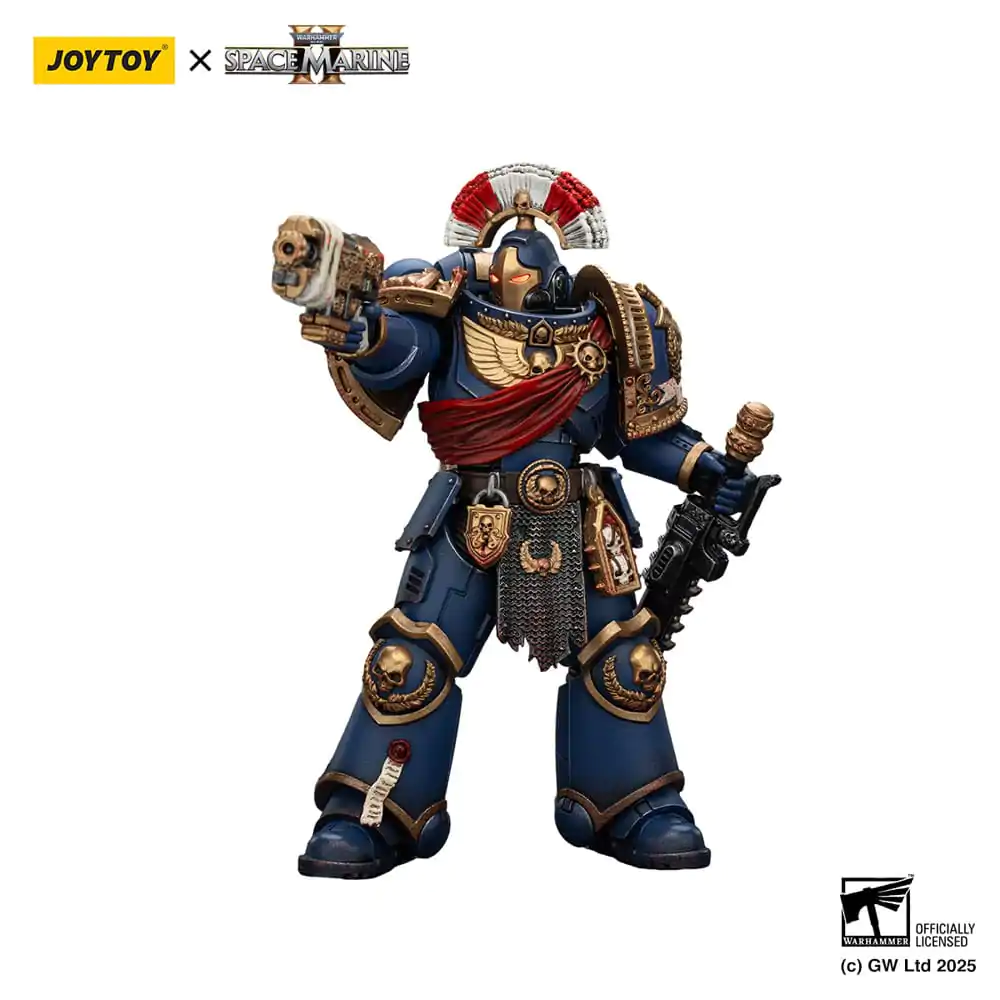 Warhammer 40,000: Space Marine 2 Akcijska figura Ultramarines Relic Secundus Armour 20 cm fotografija proizvoda