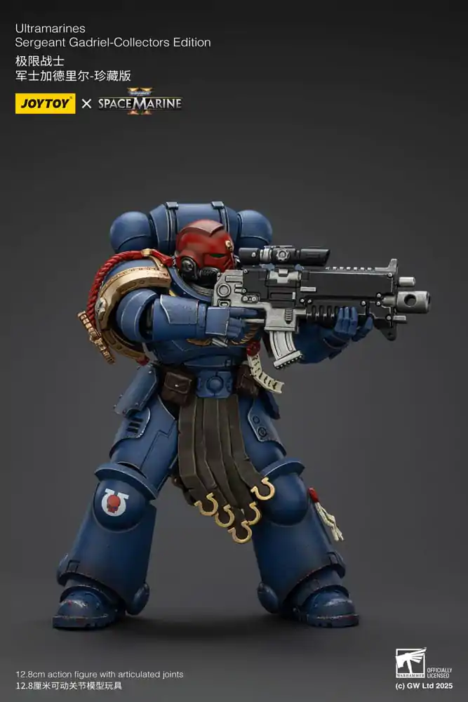Warhammer 40,000: Space Marine 2 akcijska figura Ultramarines Sergeant Gadriel Collectors Edition 13 cm fotografija proizvoda