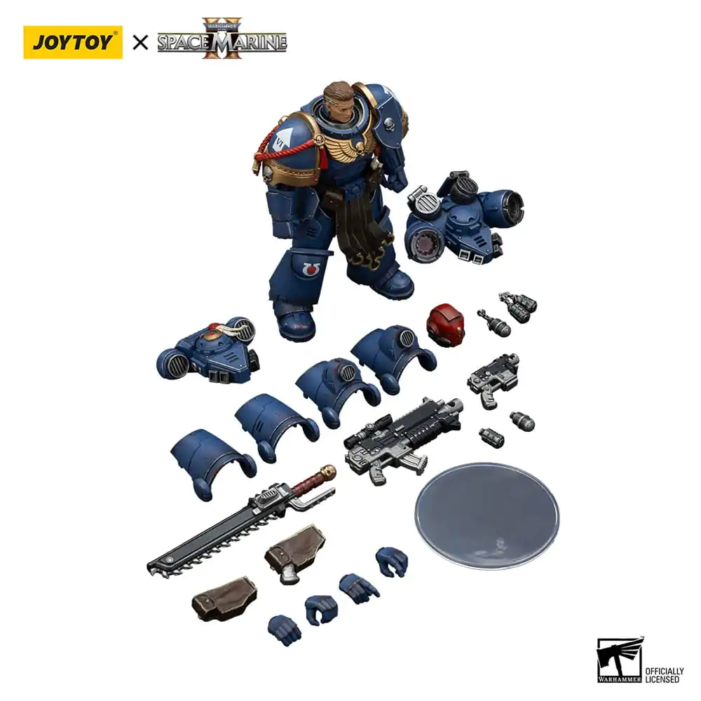 Warhammer 40,000: Space Marine 2 akcijska figura Ultramarines Sergeant Gadriel Collectors Edition 13 cm fotografija proizvoda