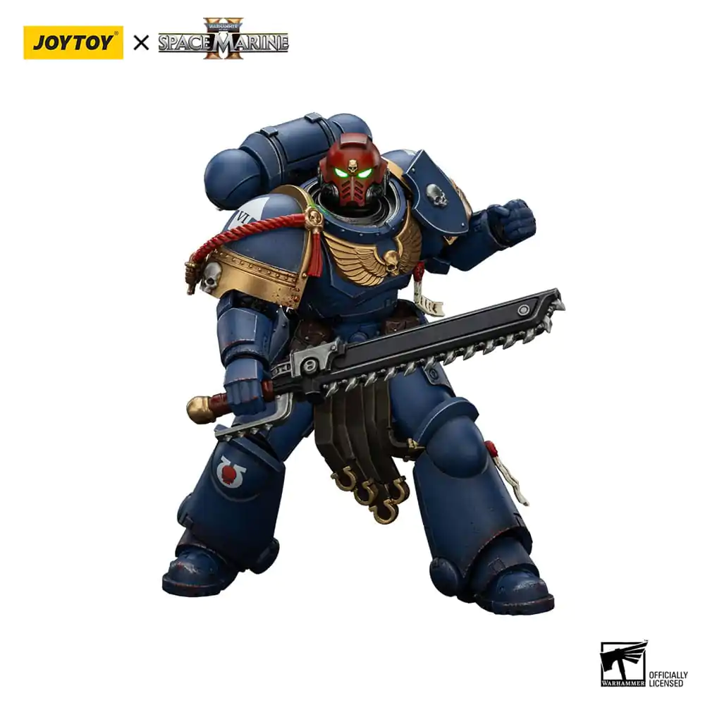 Warhammer 40,000: Space Marine 2 akcijska figura Ultramarines Sergeant Gadriel Collectors Edition 13 cm fotografija proizvoda