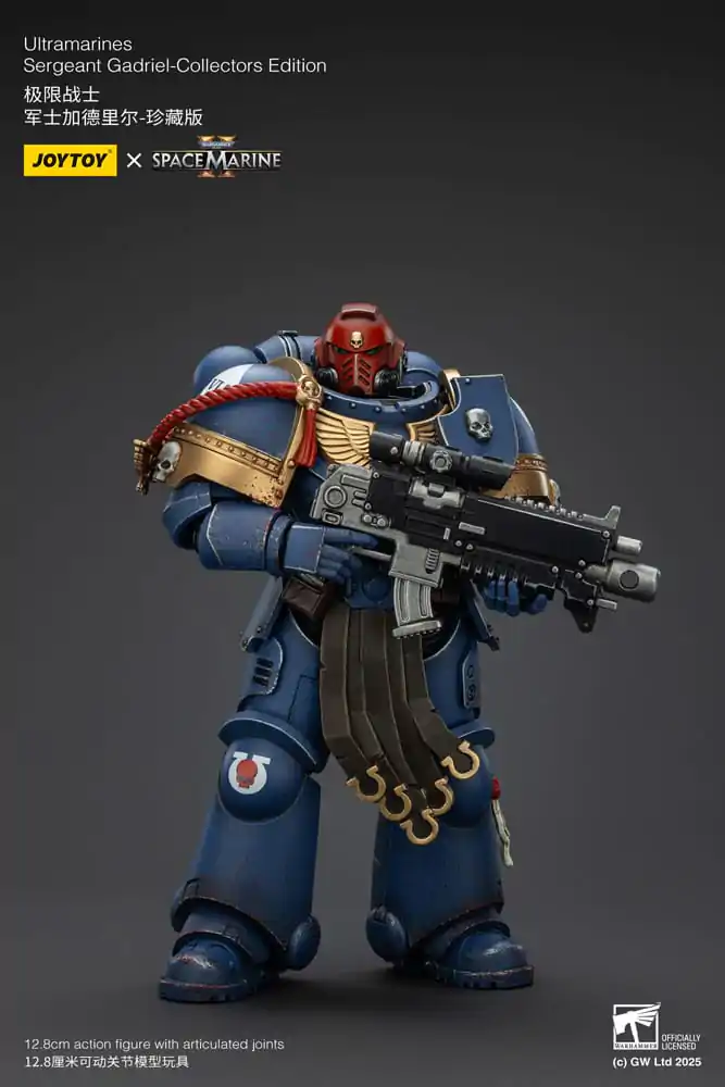 Warhammer 40,000: Space Marine 2 akcijska figura Ultramarines Sergeant Gadriel Collectors Edition 13 cm fotografija proizvoda