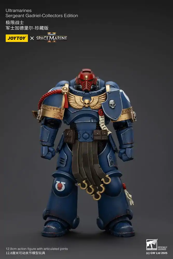 Warhammer 40,000: Space Marine 2 akcijska figura Ultramarines Sergeant Gadriel Collectors Edition 13 cm fotografija proizvoda
