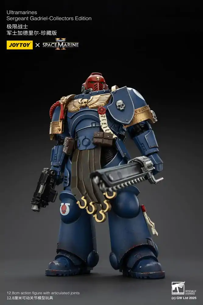 Warhammer 40,000: Space Marine 2 akcijska figura Ultramarines Sergeant Gadriel Collectors Edition 13 cm fotografija proizvoda