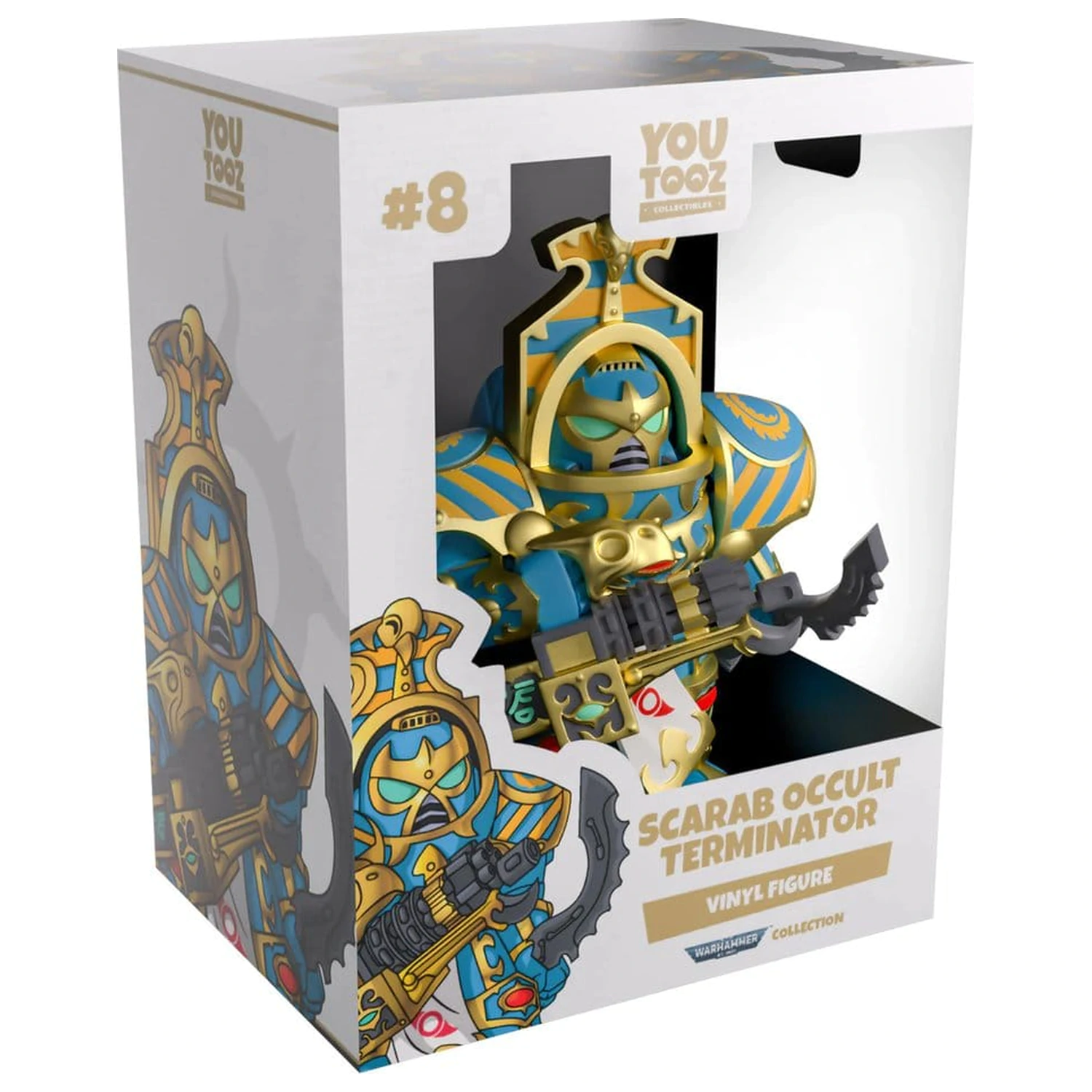 Warhammer 40,000: Space Marine 2 Vinilna figura Scarab Occult Terminator 14 cm fotografija proizvoda